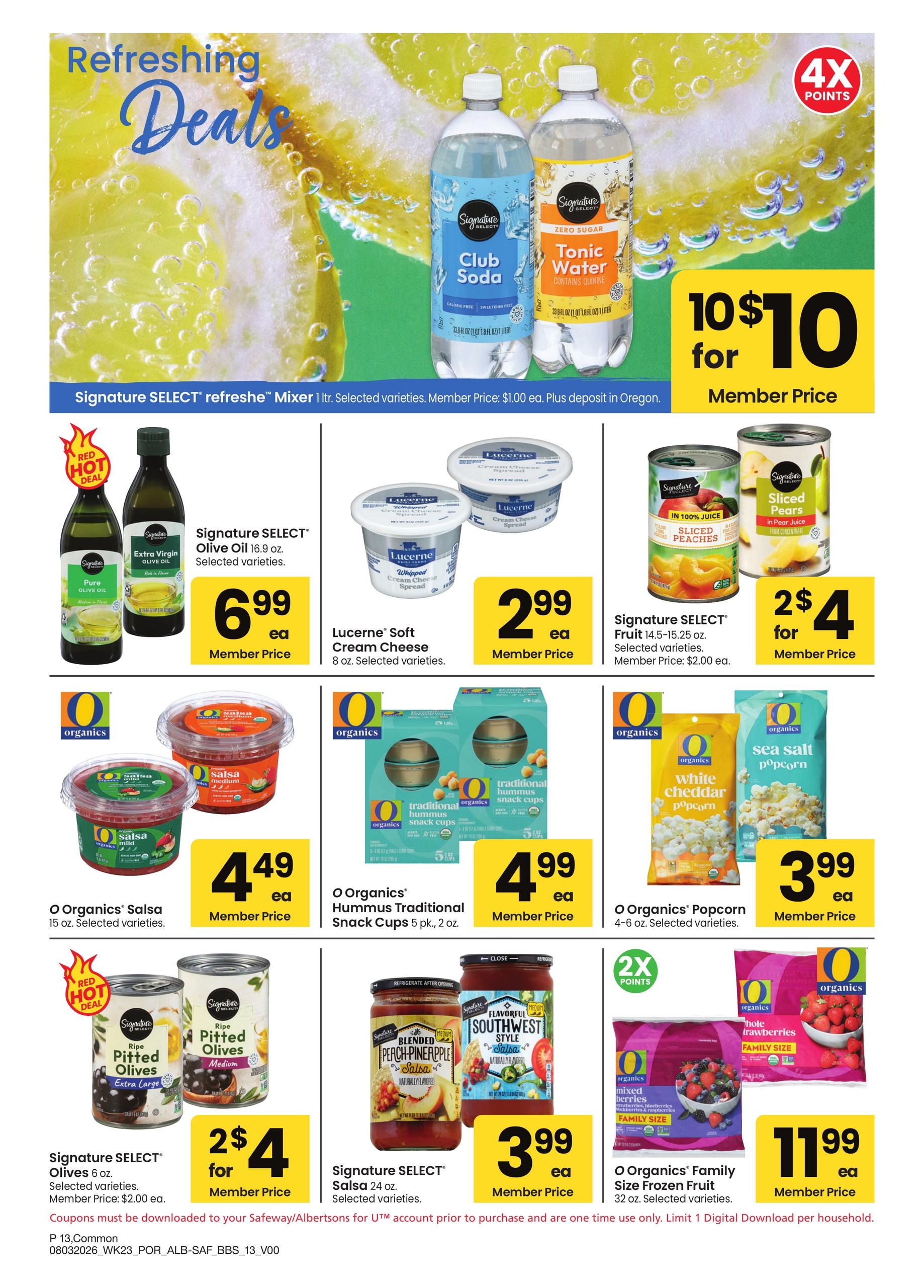 Safeway (OR, WA) Big Book of Savings Weekly Ad August 3 - 30, 2026