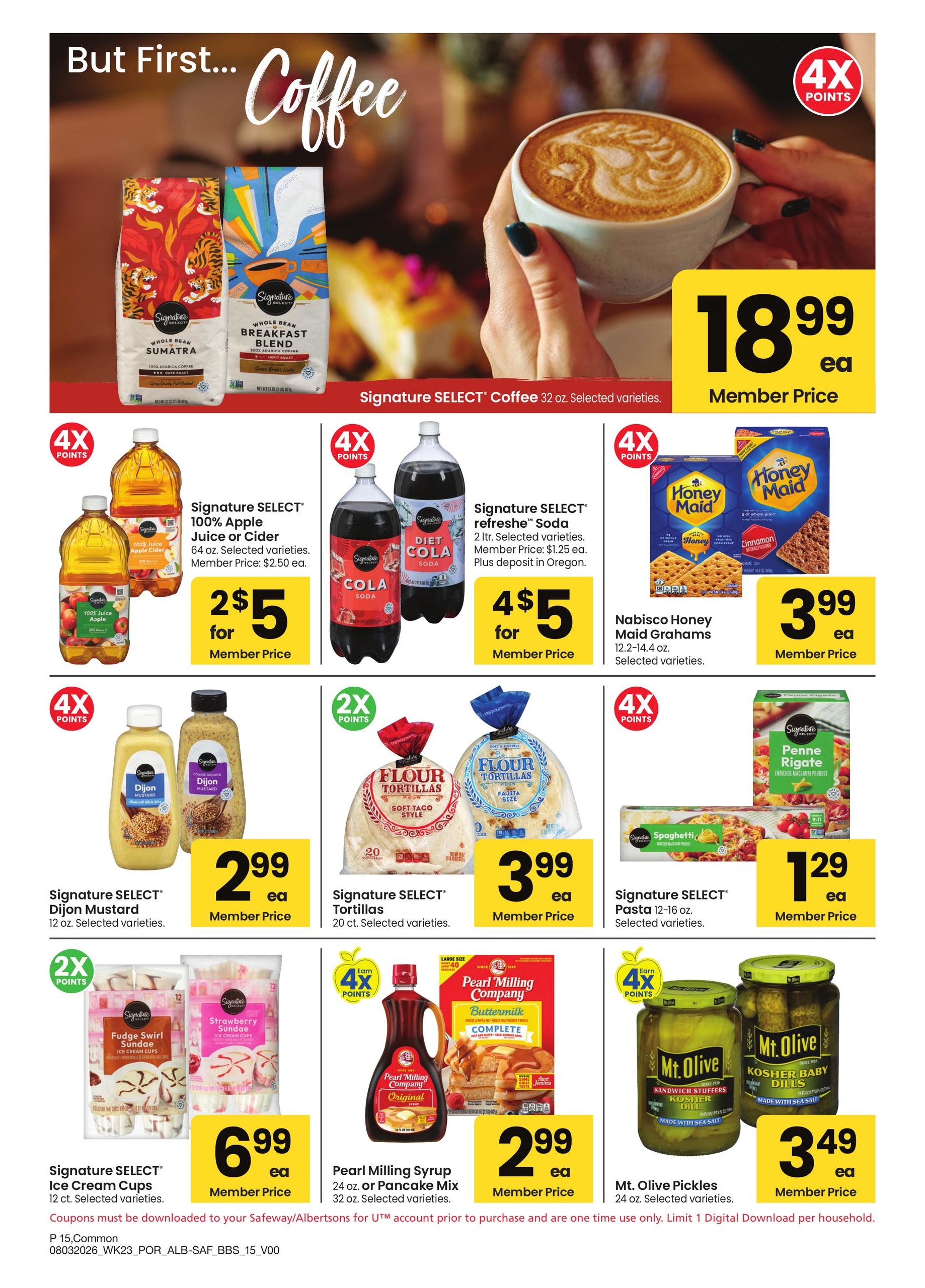 Safeway (OR, WA) Big Book of Savings Weekly Ad August 3 - 30, 2026