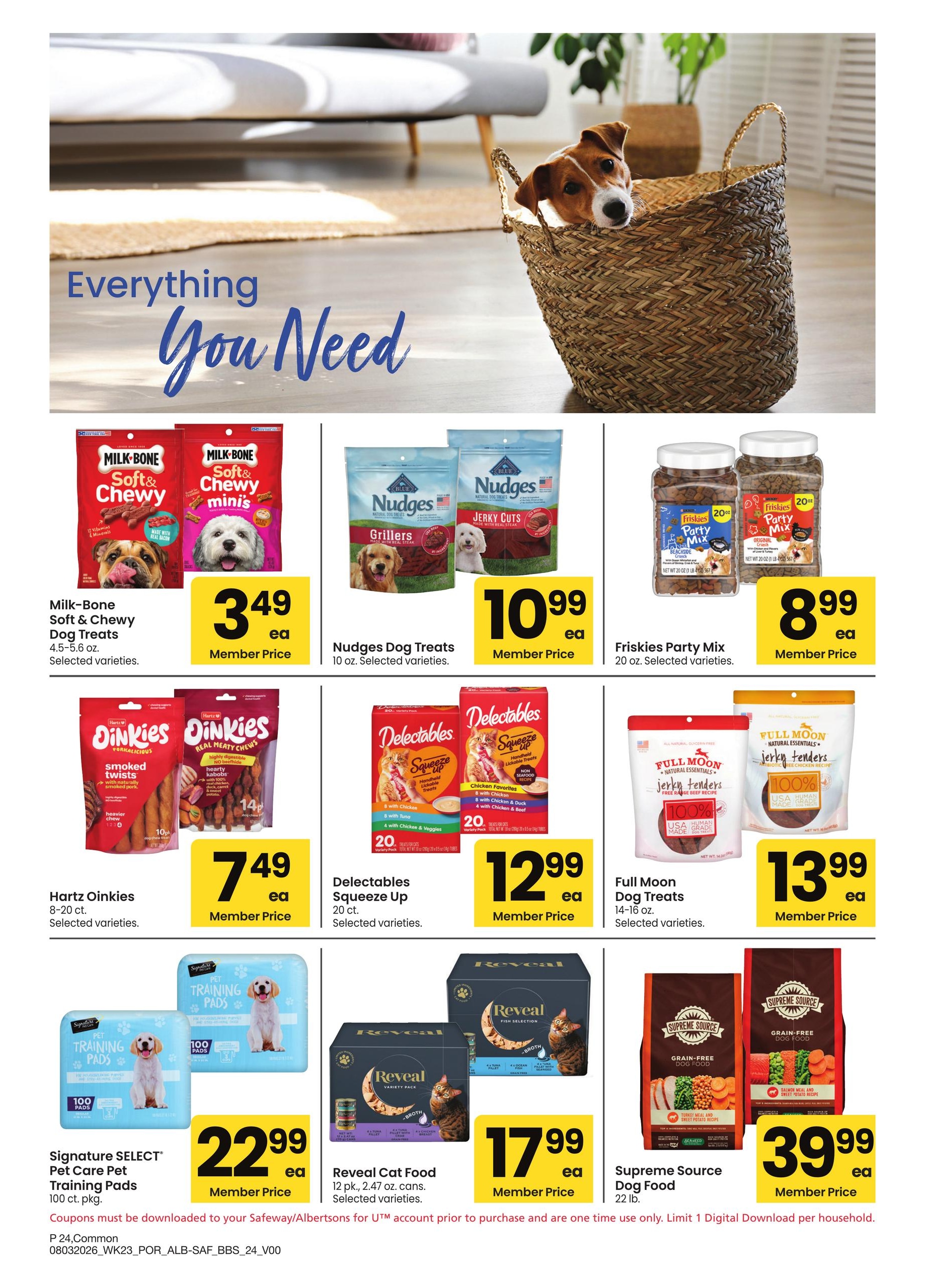 Safeway (OR, WA) Big Book of Savings Weekly Ad August 3 - 30, 2026