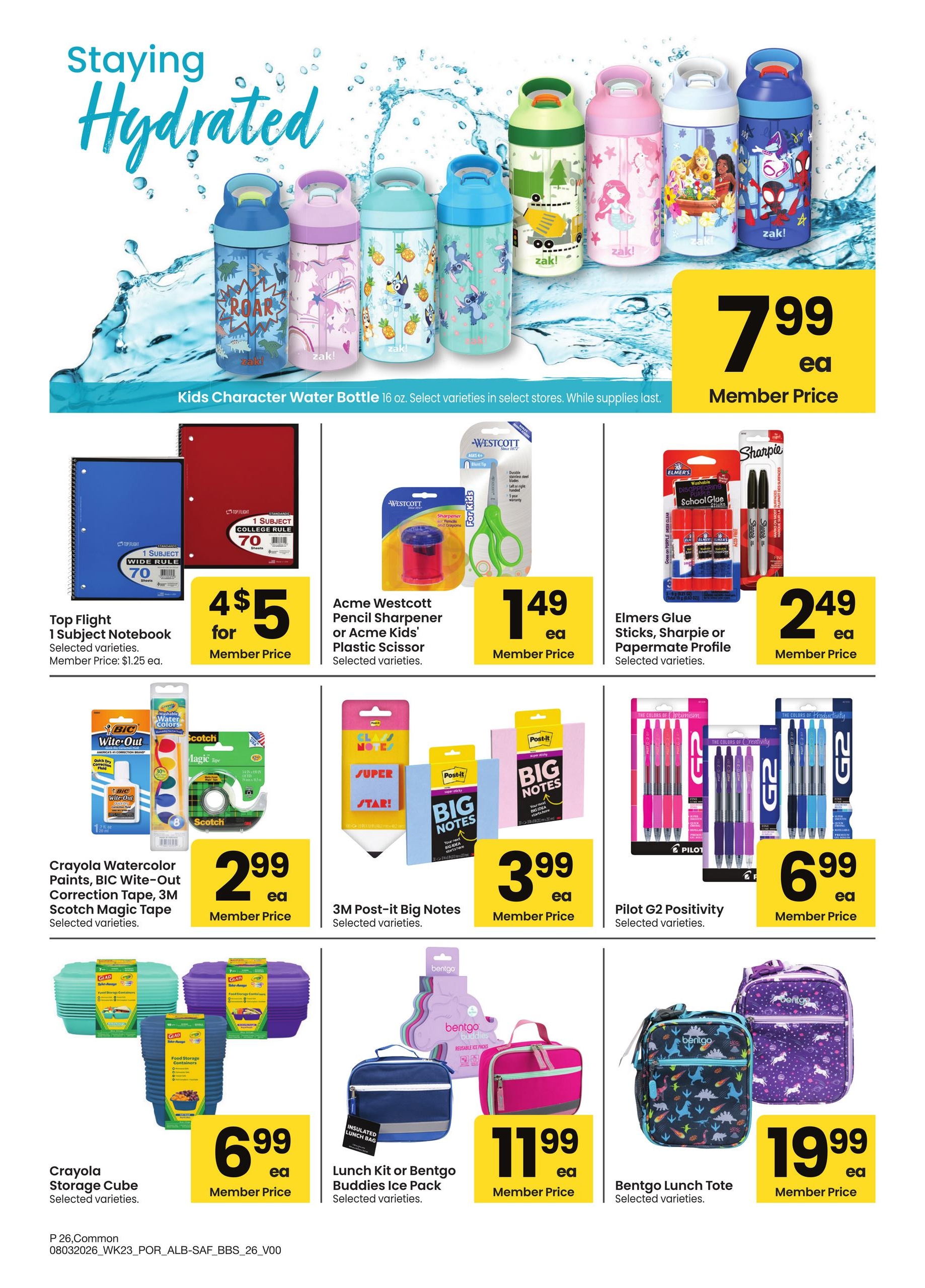 Safeway (OR, WA) Big Book of Savings Weekly Ad August 3 - 30, 2026