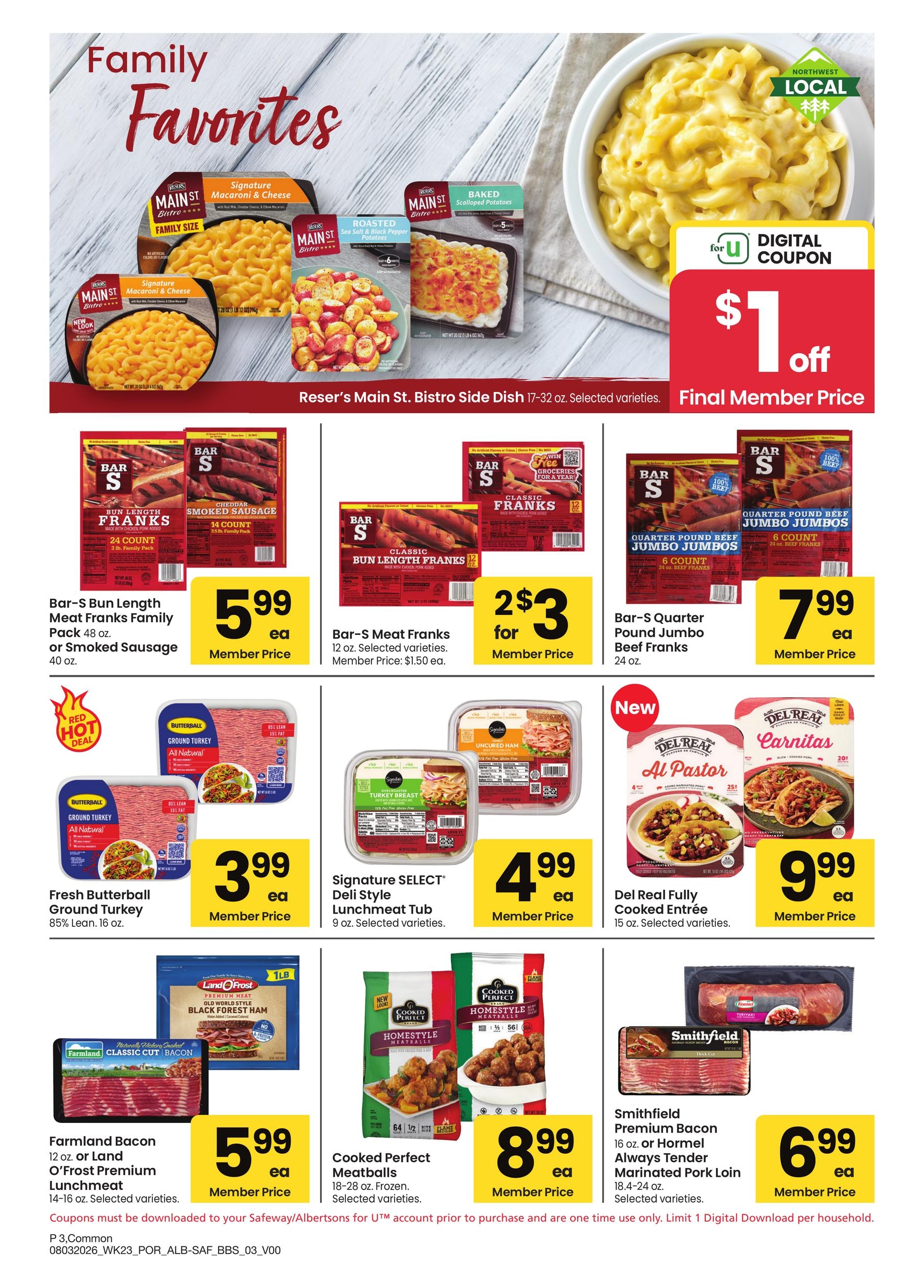 Safeway (OR, WA) Big Book of Savings Weekly Ad August 3 - 30, 2026