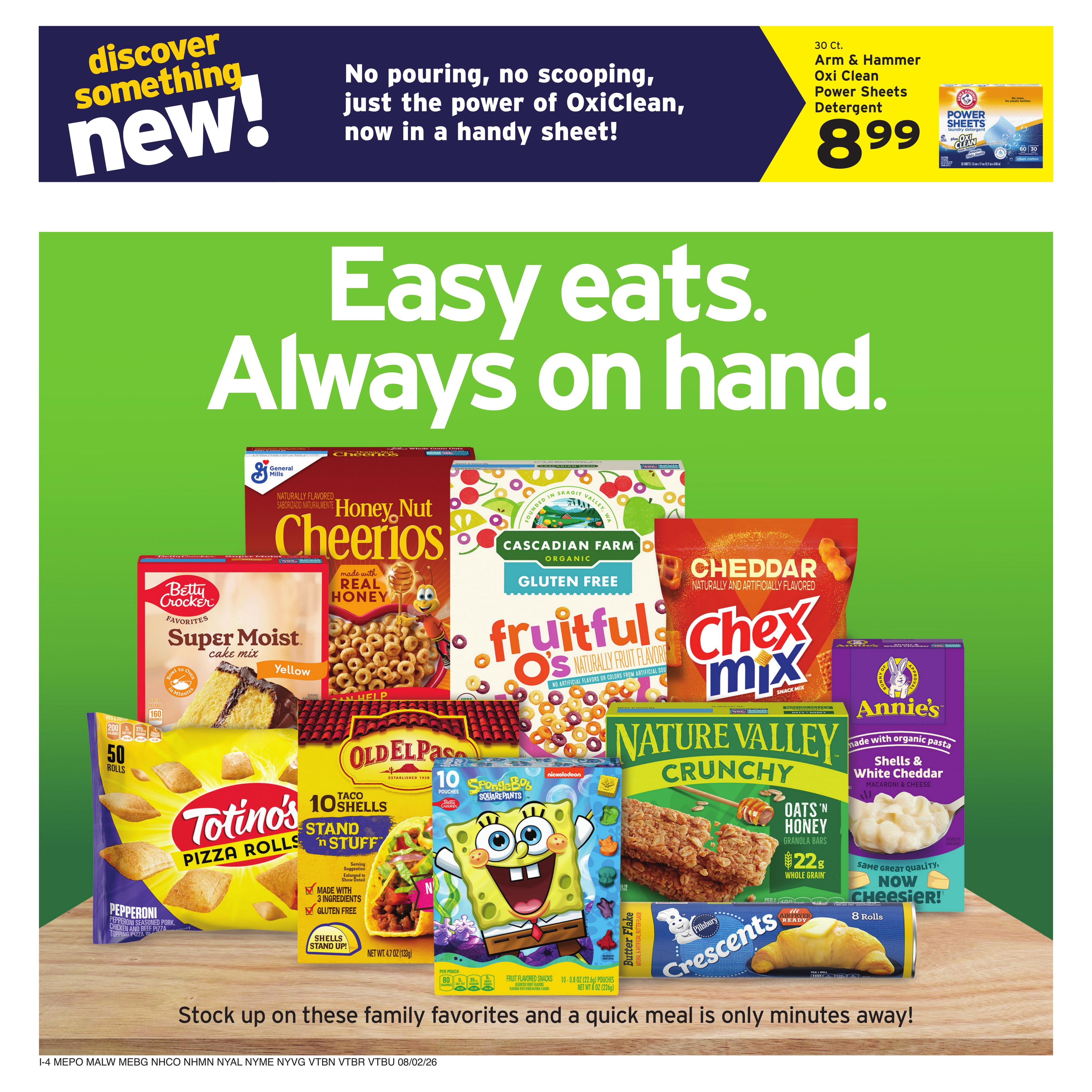 Hannaford (Cambridge–Lowell Area, MA) Weekly Ad August 2 - 8, 2026