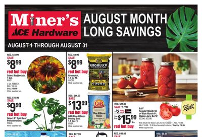 Ace Hardware (CA) August Month Long Weekly Ad August 1 - 31, 2026