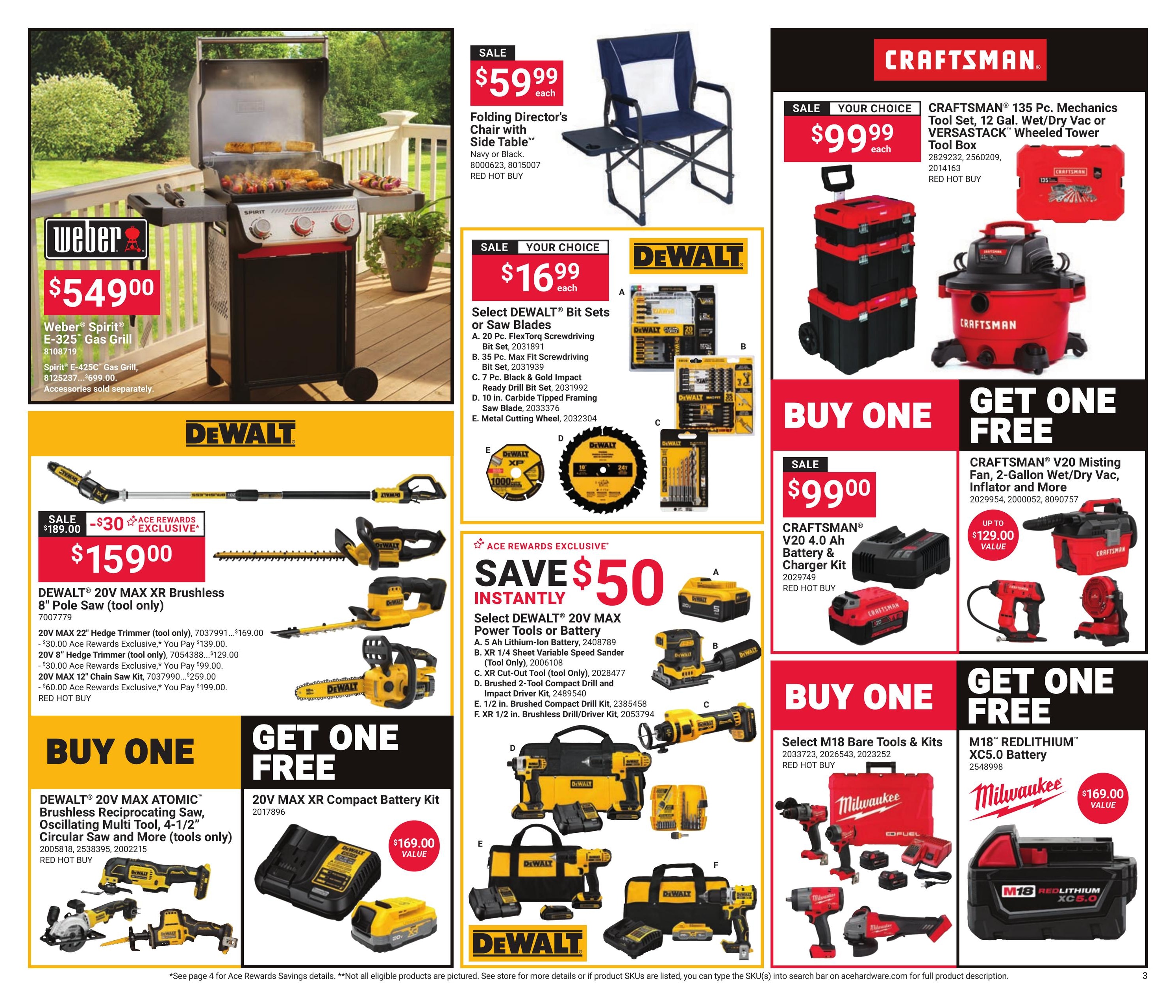 Ace Hardware (FL, GA, SC) Weekly Ad August 1 - 31, 2026