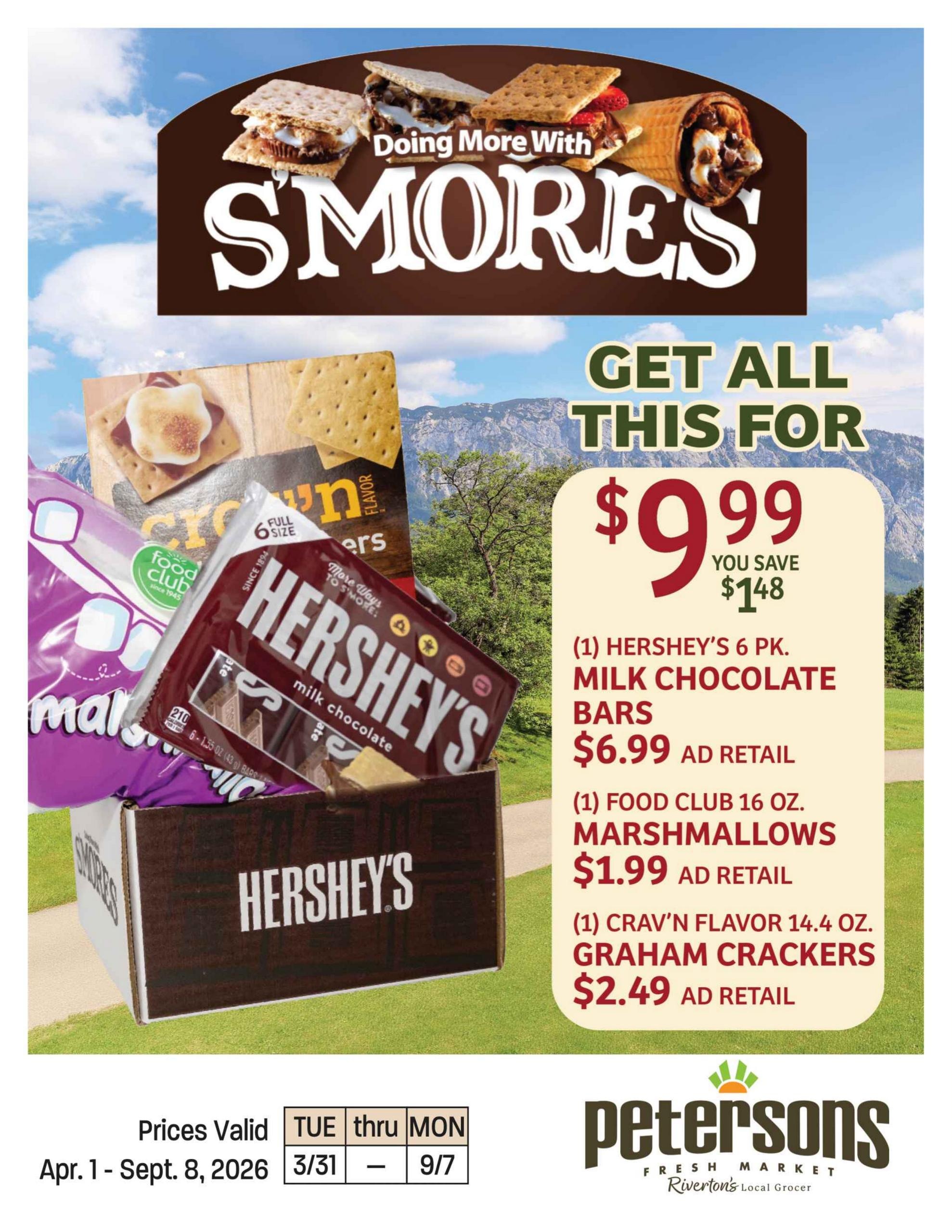 Peterson's Fresh Market (West Jordan Area, UT) Weekly Ad April 1 - September 8, 2026