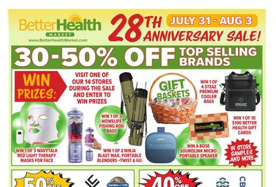 Better Health Market Weekly Ad August 1 - 16, 2026