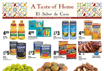 Big Y (CT, MA, NY) A Taste of Home Weekly Ad July 30 - September 9, 2026