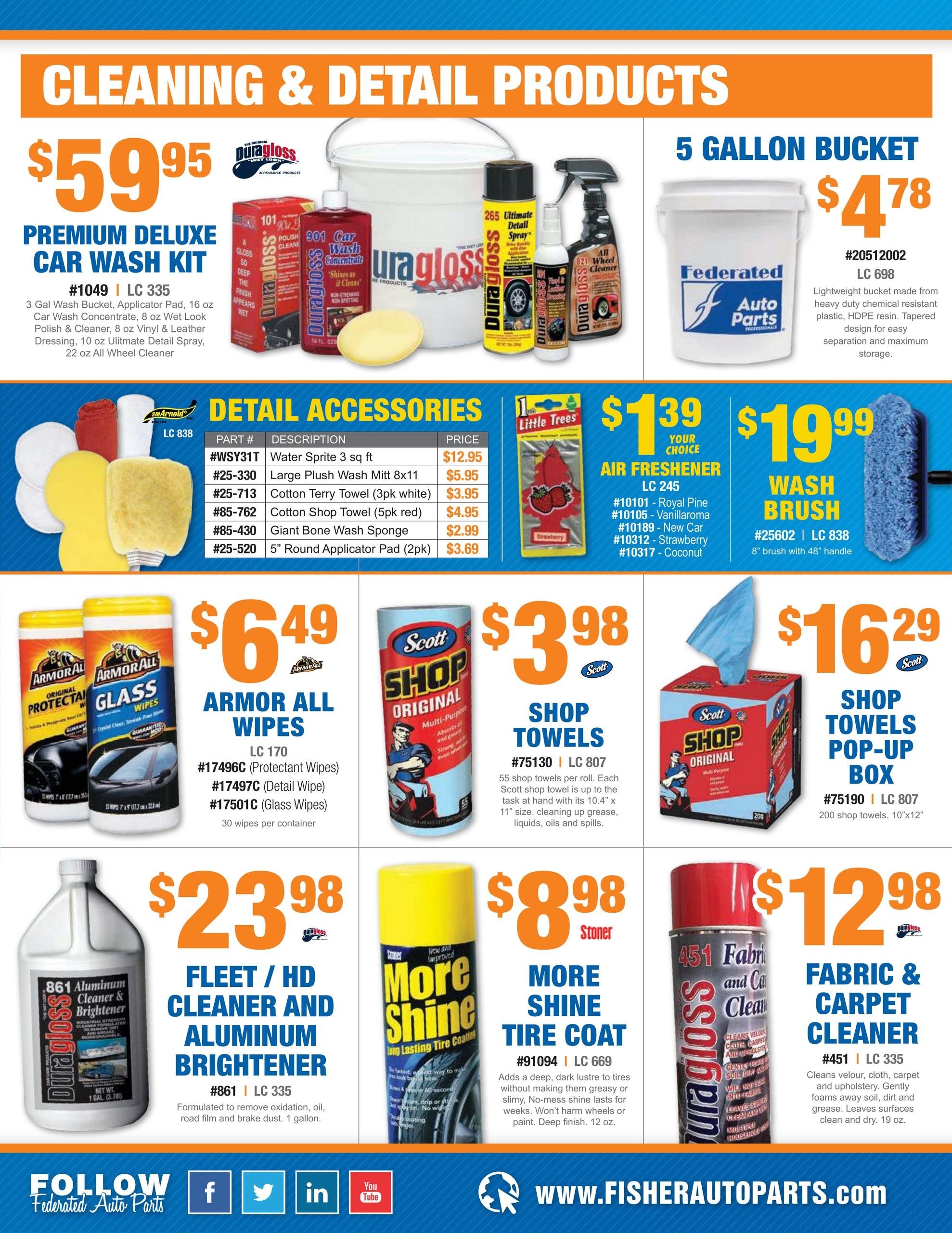Fisher Auto Parts Weekly Ad July 1 - August 31, 2026