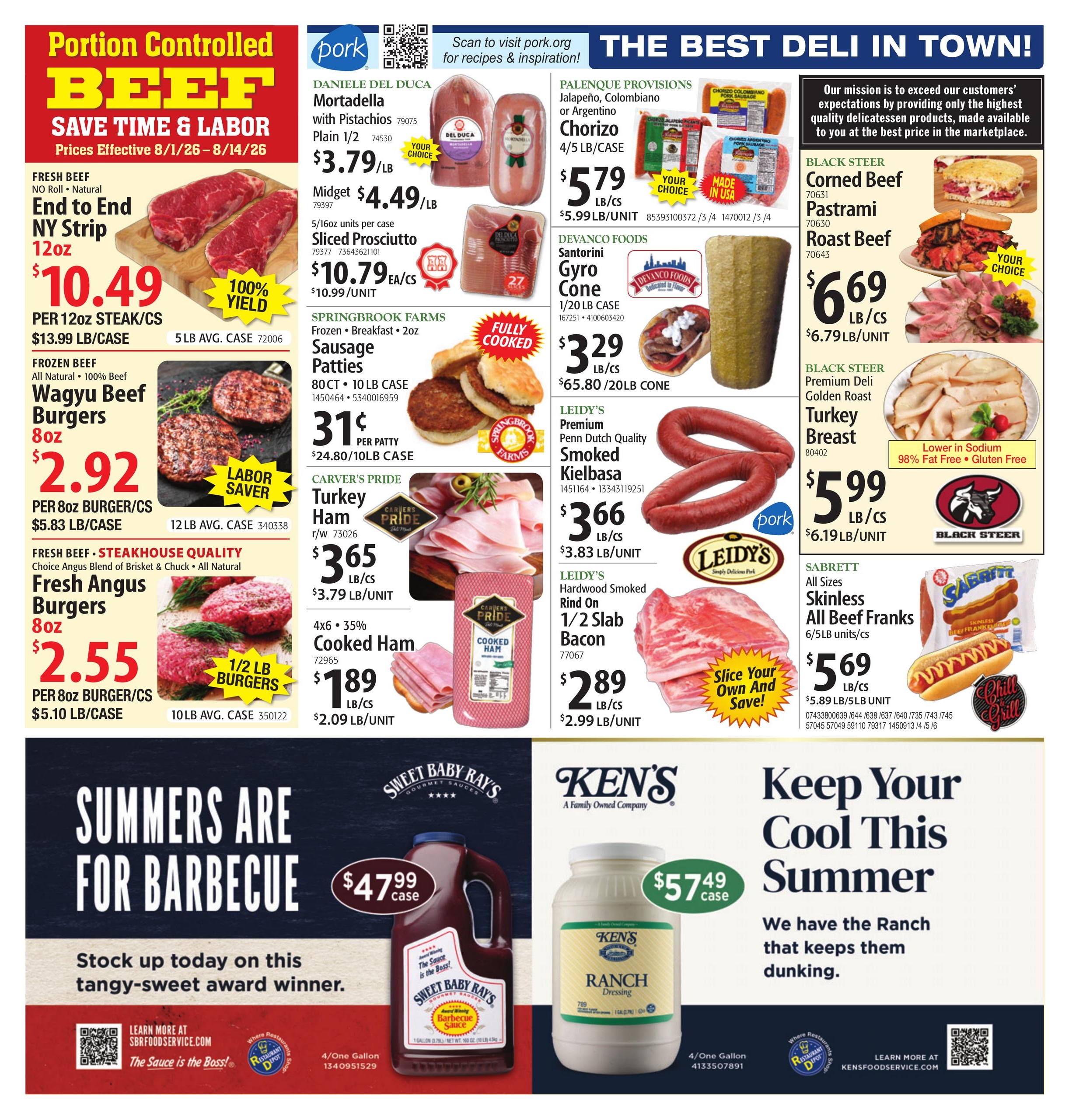 Restaurant Depot (CT, MA) Weekly Ad August 1 - 31, 2026
