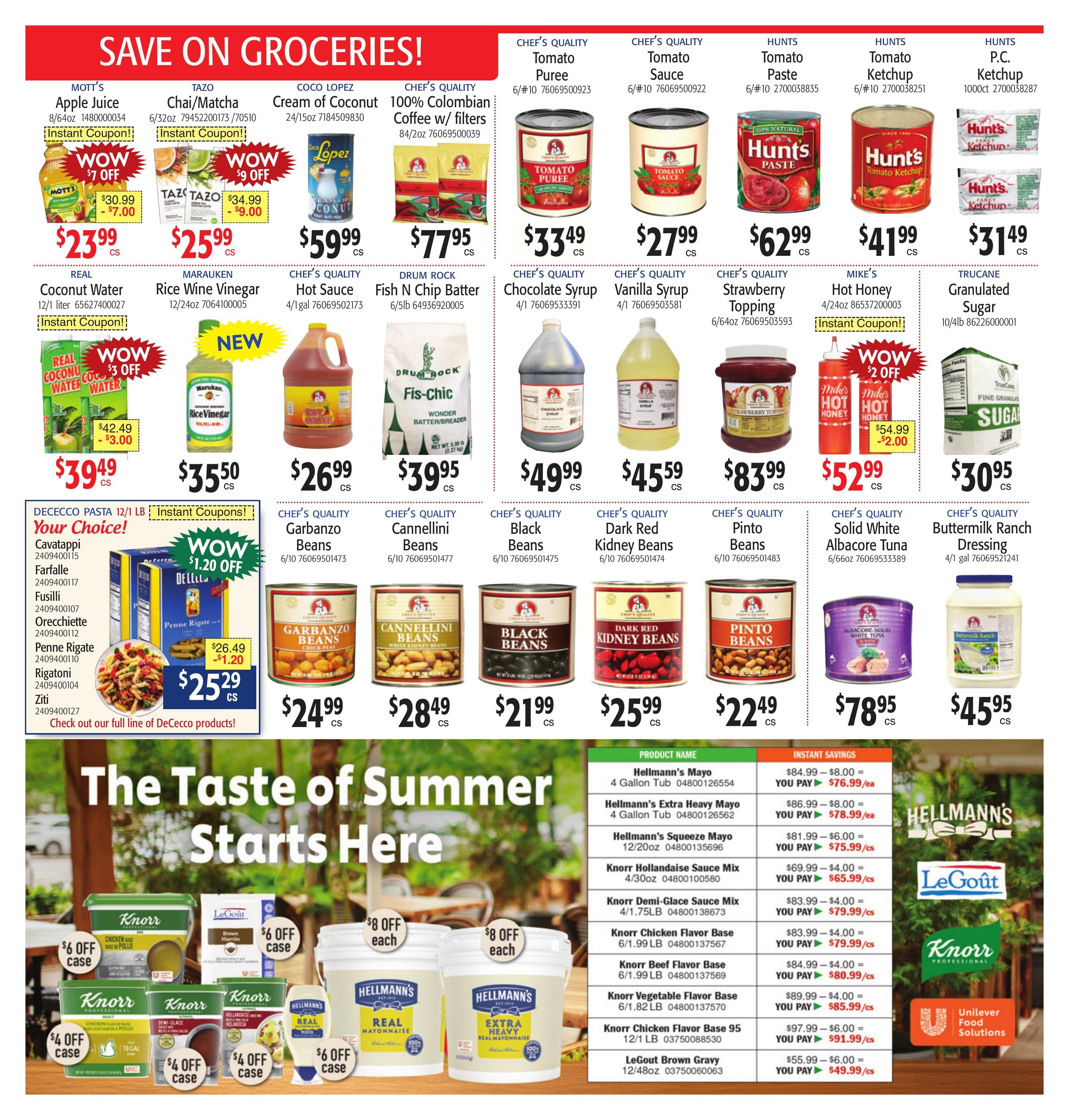 Restaurant Depot (CT, MA) Weekly Ad August 1 - 31, 2026