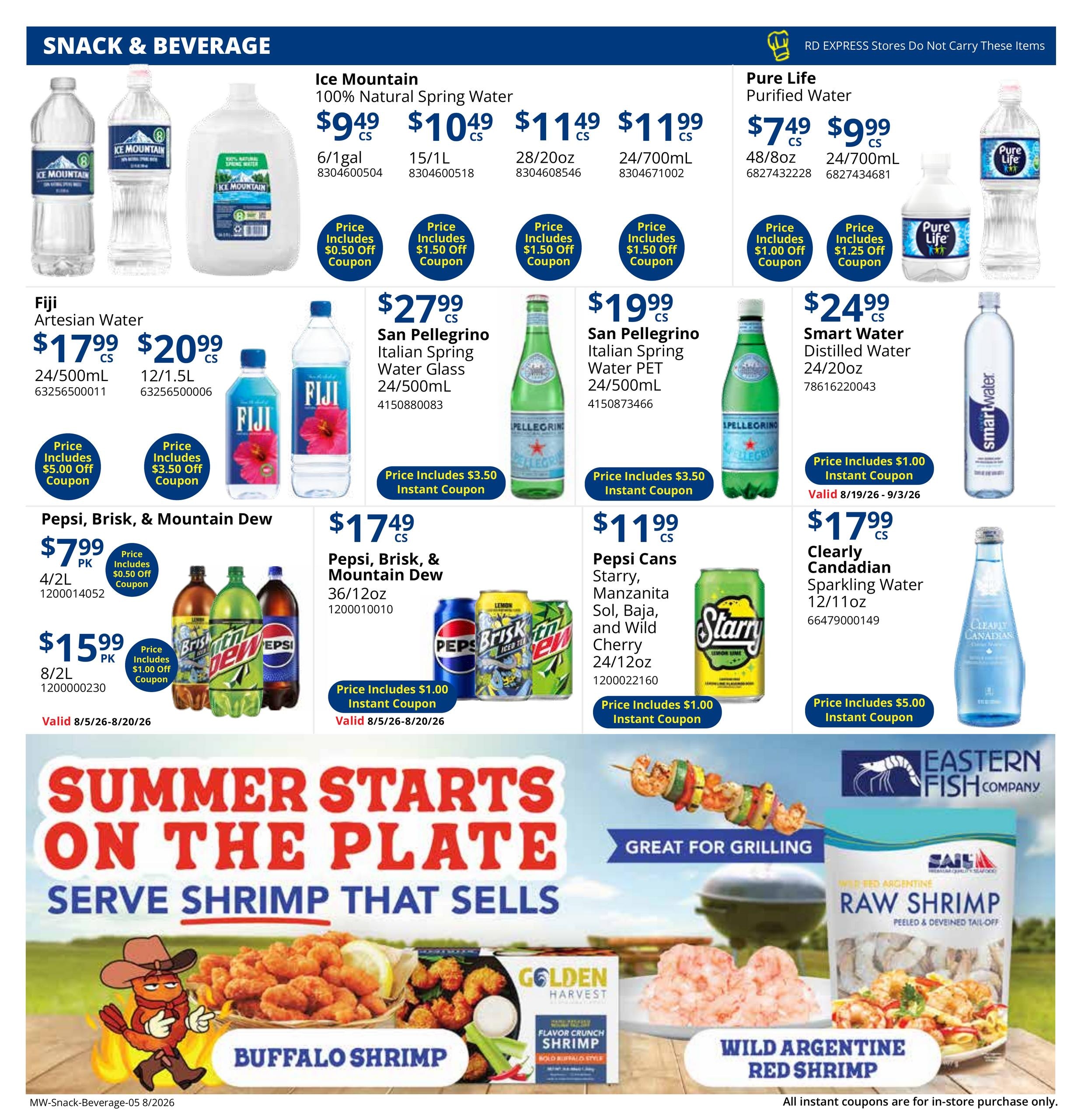 Restaurant Depot (Chicago–Wheaton Area, IL) Weekly Ad August 1 - 31, 2026