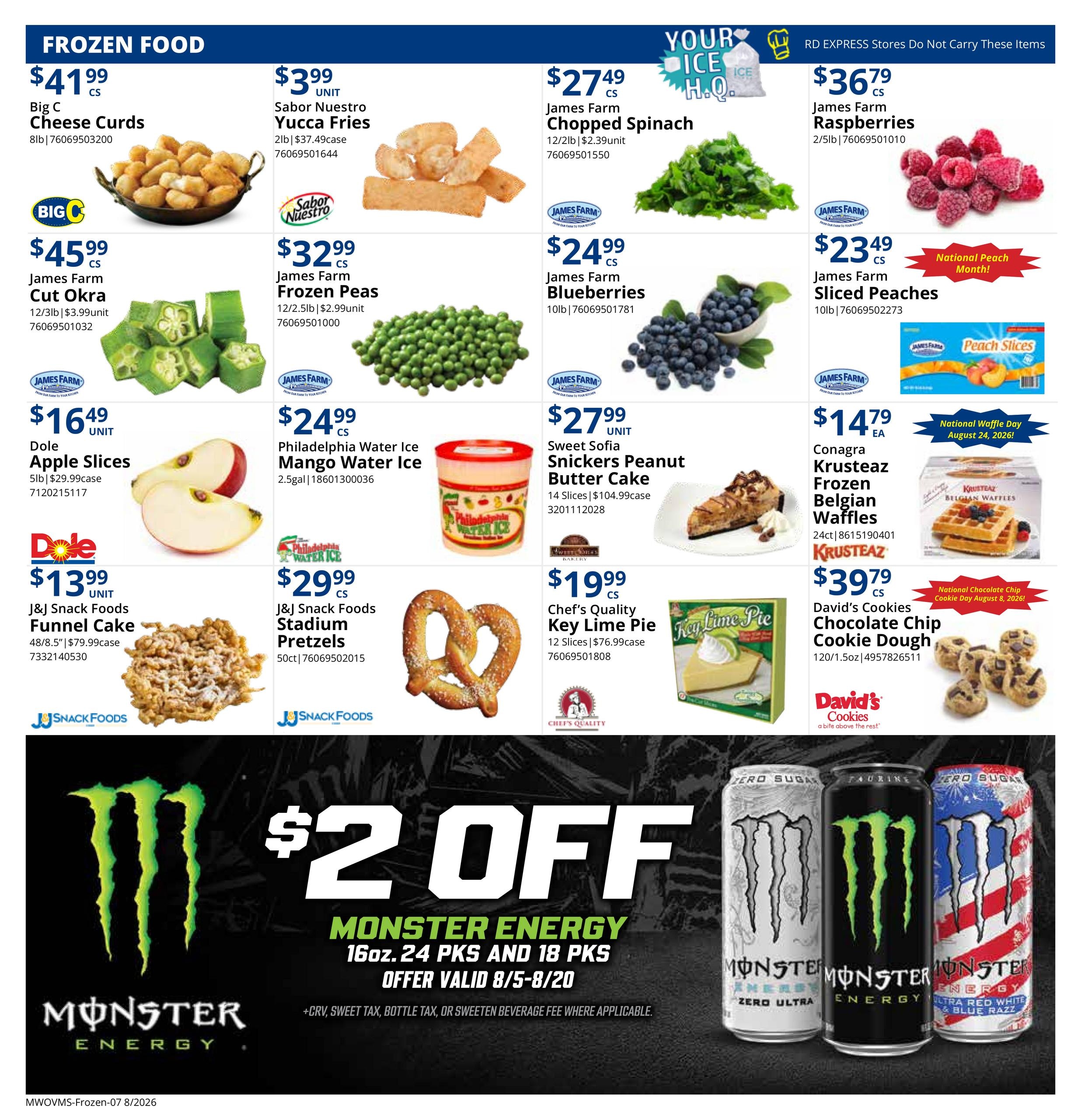 Restaurant Depot (Chicago–Wheaton Area, IL) Weekly Ad August 1 - 31, 2026