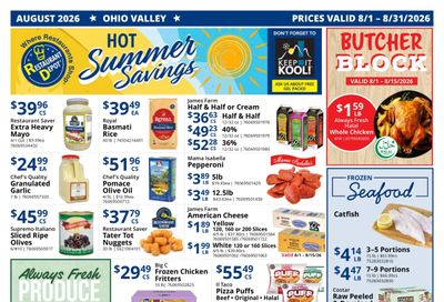 Restaurant Depot (IN, KY, MI, NY, OH, PA) Weekly Ad August 1 - 31, 2026