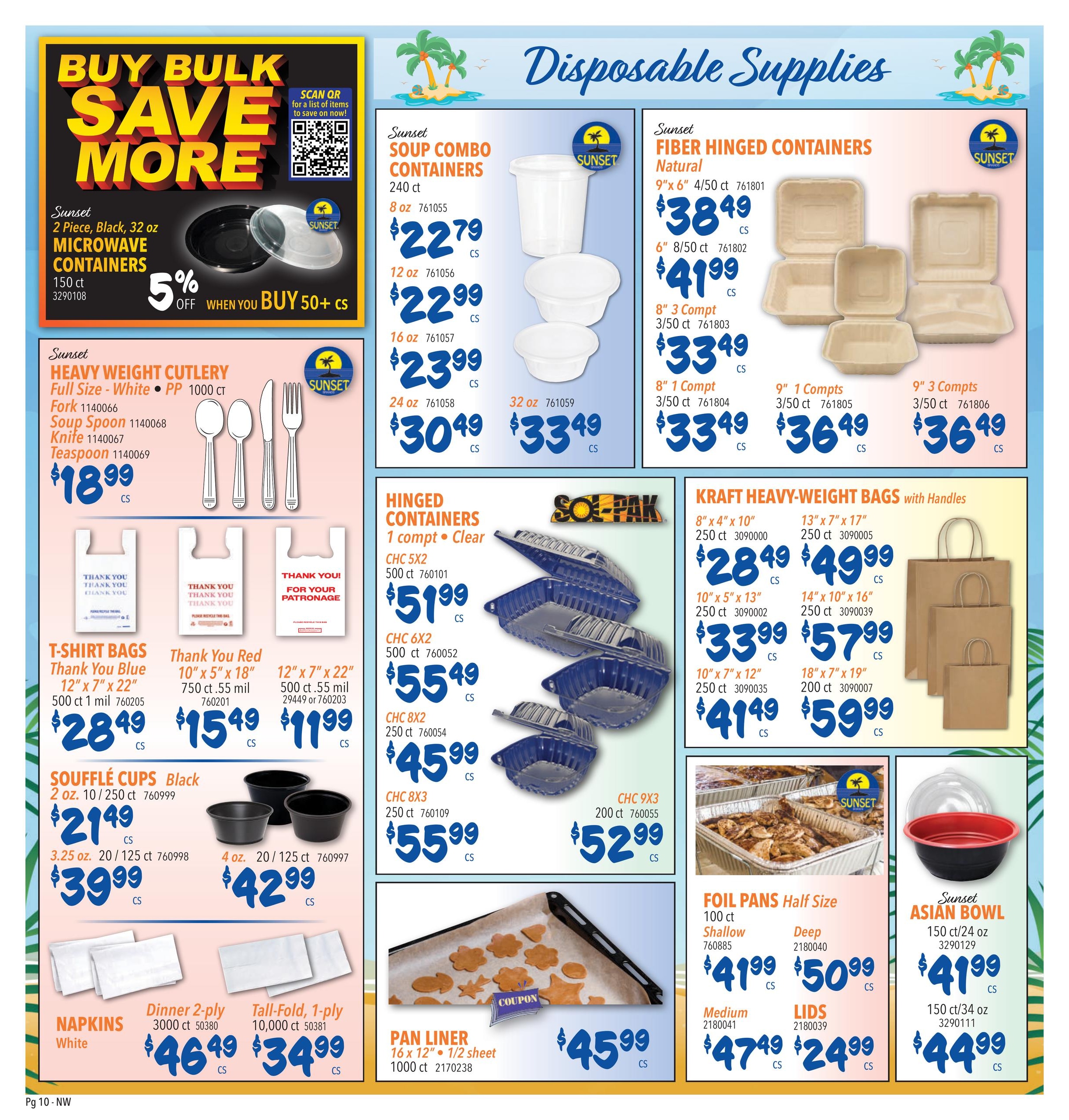 Restaurant Depot (OR, WA) Weekly Ad August 1 - 31, 2026