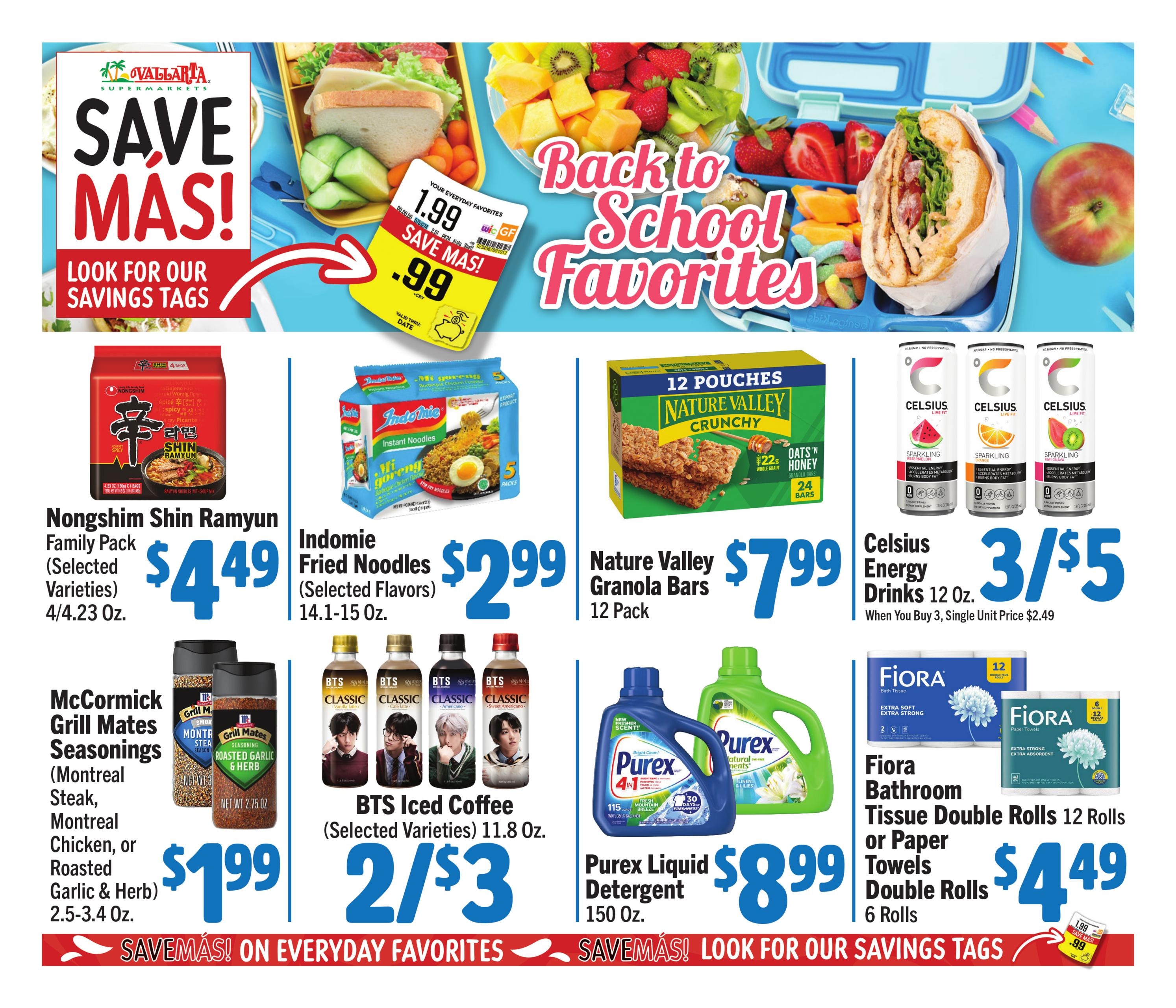 Vallarta Supermarkets (Phoenix–Tempe Area, AZ) Grocery Savings Weekly Ad July 27 - August 23, 2026