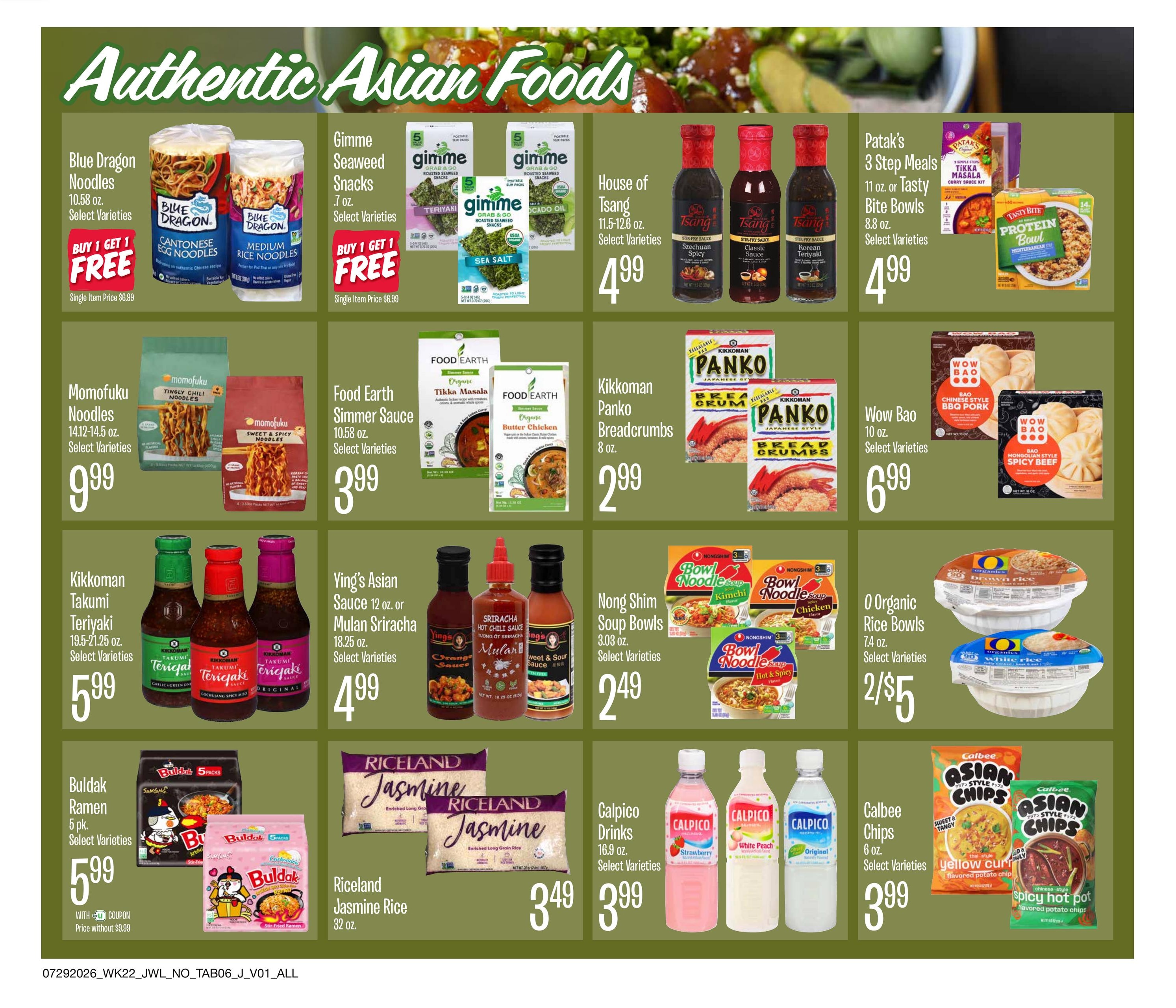 Jewel-Osco (Elgin–Calumet City Area, IL–IN) Organics Guide Weekly Ad July 29 - August 18, 2026