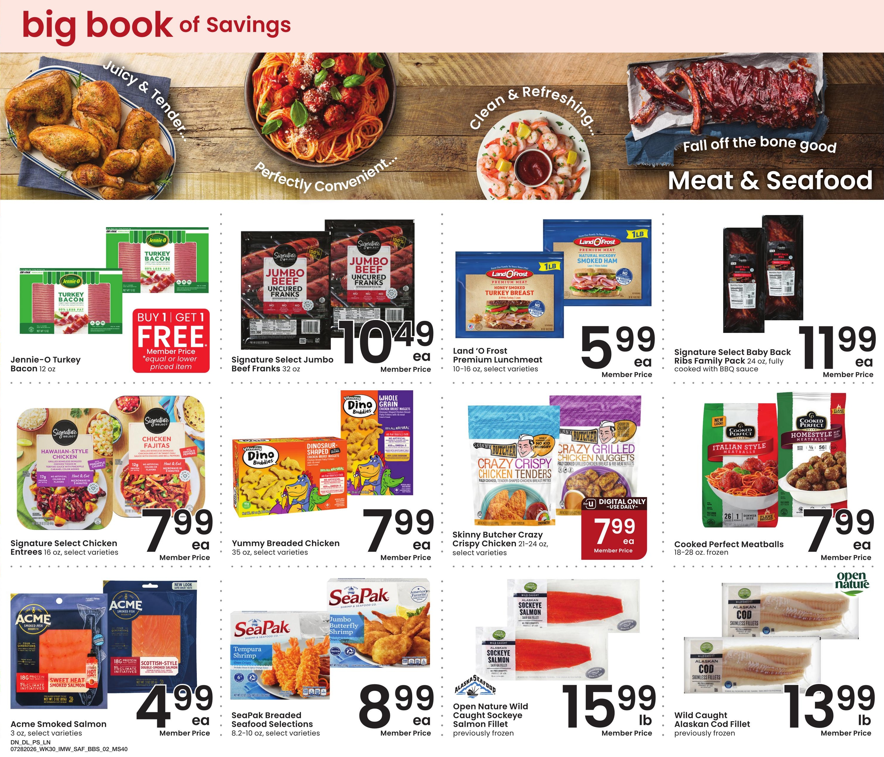 Safeway (MT, WY) Big Book of Savings Weekly Ad July 28 - August 24, 2026