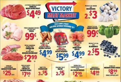 Victory Meat Market Flyer November 12 to 16