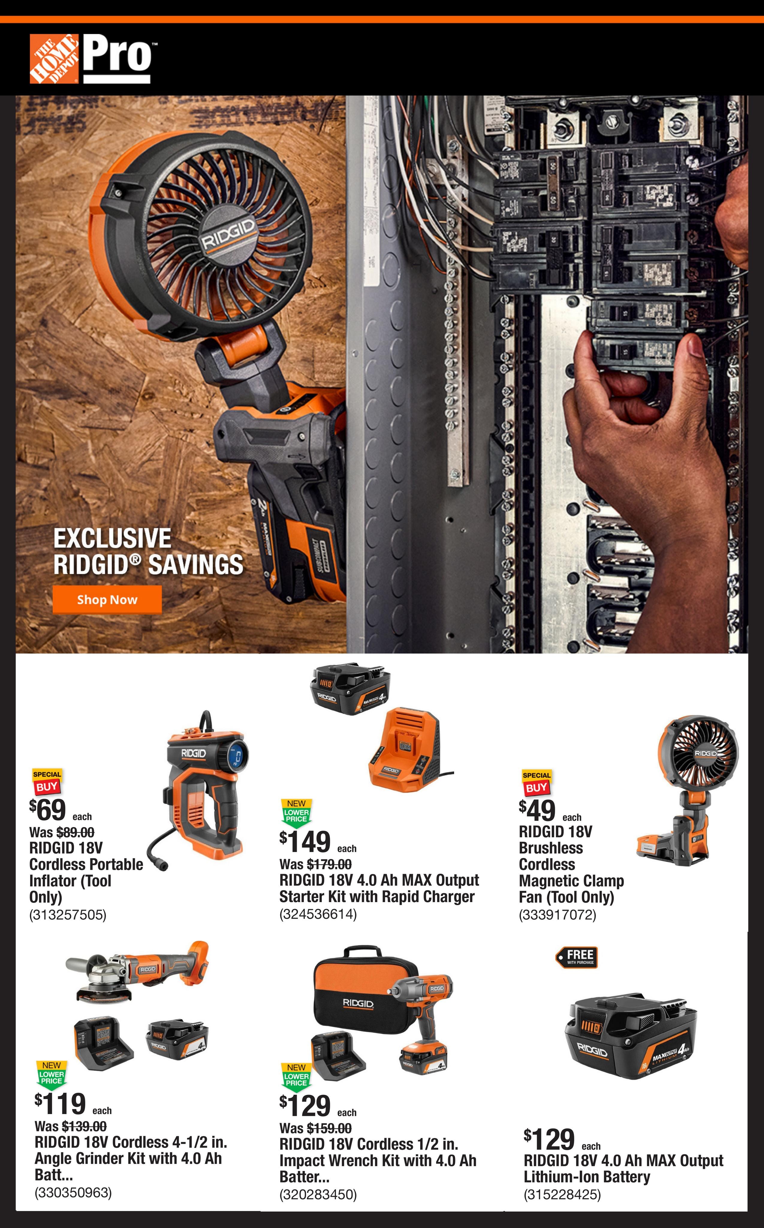 Home Depot (TX) Shop Pro Ad Flyer July 27 to August 3, 2026 - Edition 2