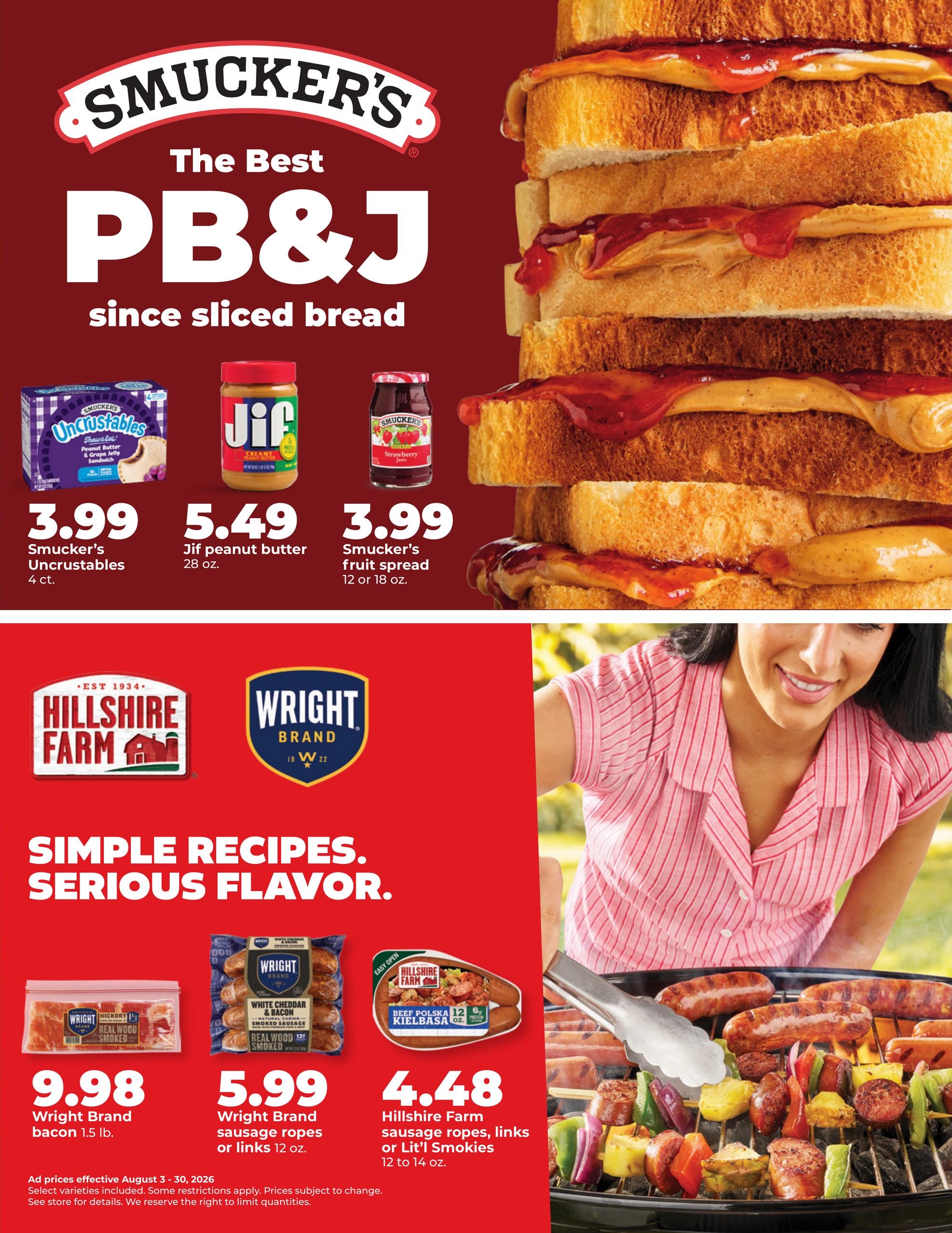 Hy-Vee (WI) Weekly Ad August 3 - 30, 2026
