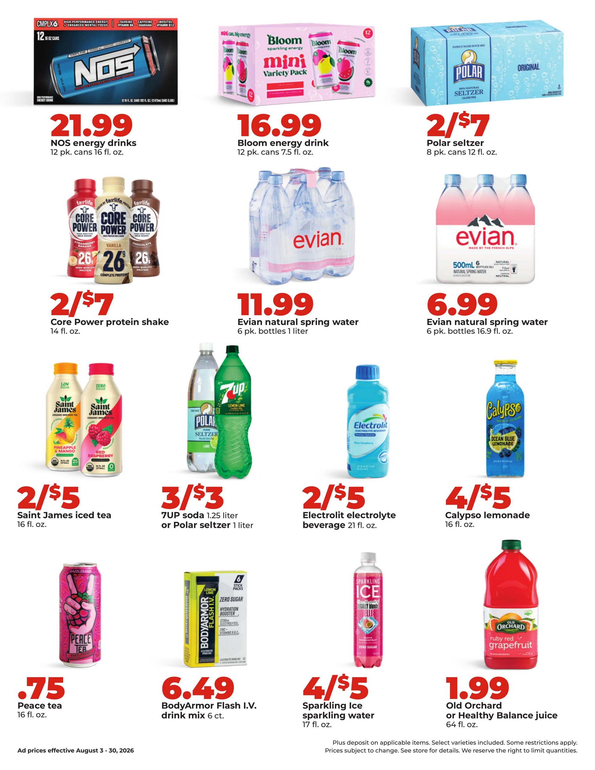 Hy-Vee (WI) Weekly Ad August 3 - 30, 2026