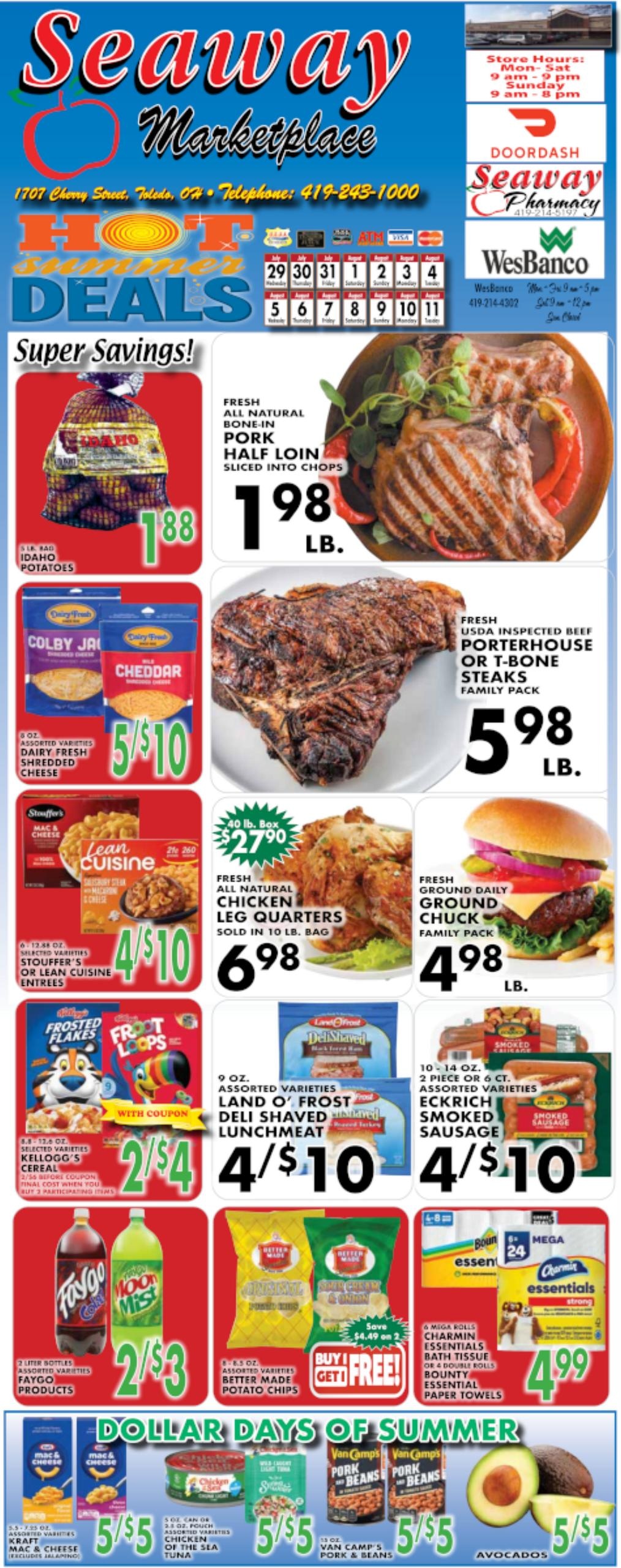 Seaway Marketplace Weekly Ad July 29 - August 11, 2026