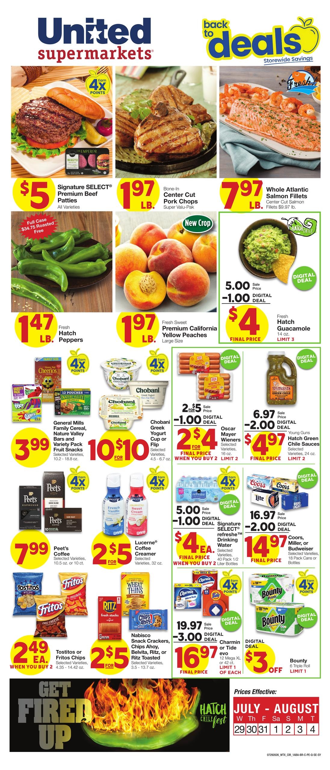 United Supermarkets (NM, TX) Weekly Ad July 29 - August 4, 2026