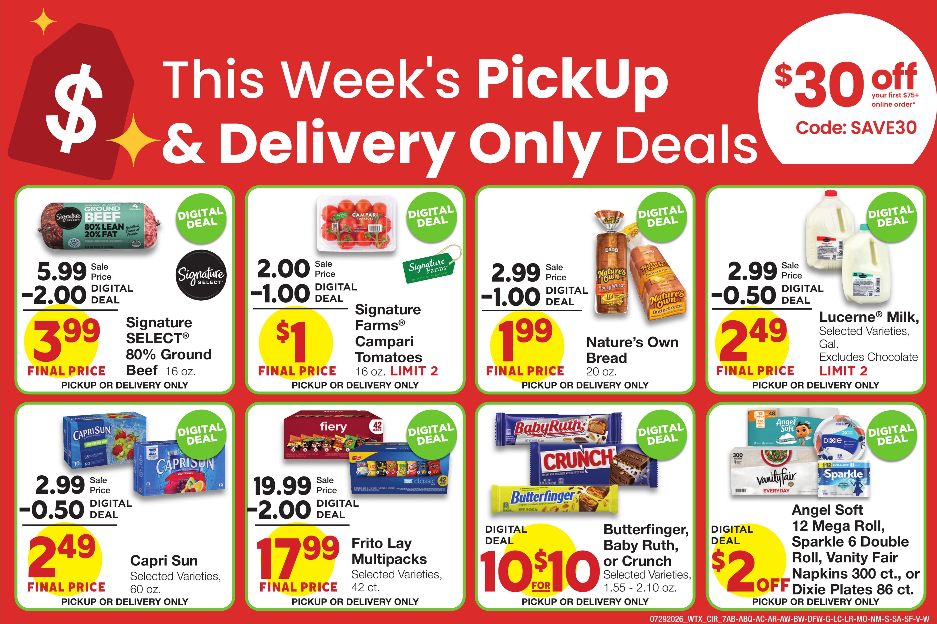 United Supermarkets (NM, OK, TX) Weekly Ad July 29 - August 4, 2026