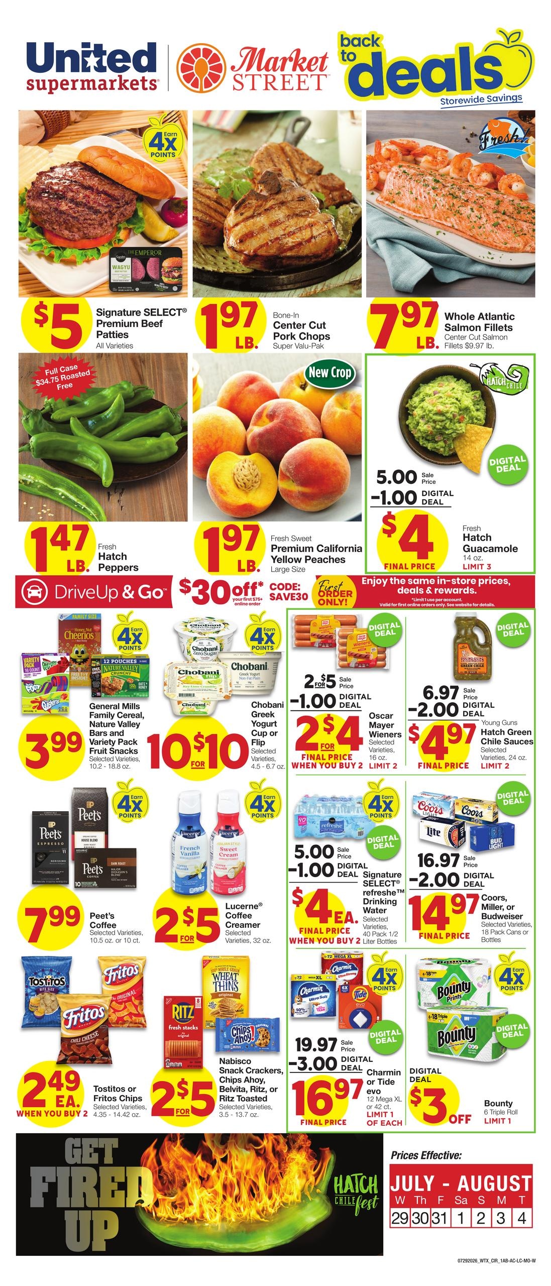 United Supermarkets (OK, TX) Weekly Ad July 29 - August 4, 2026
