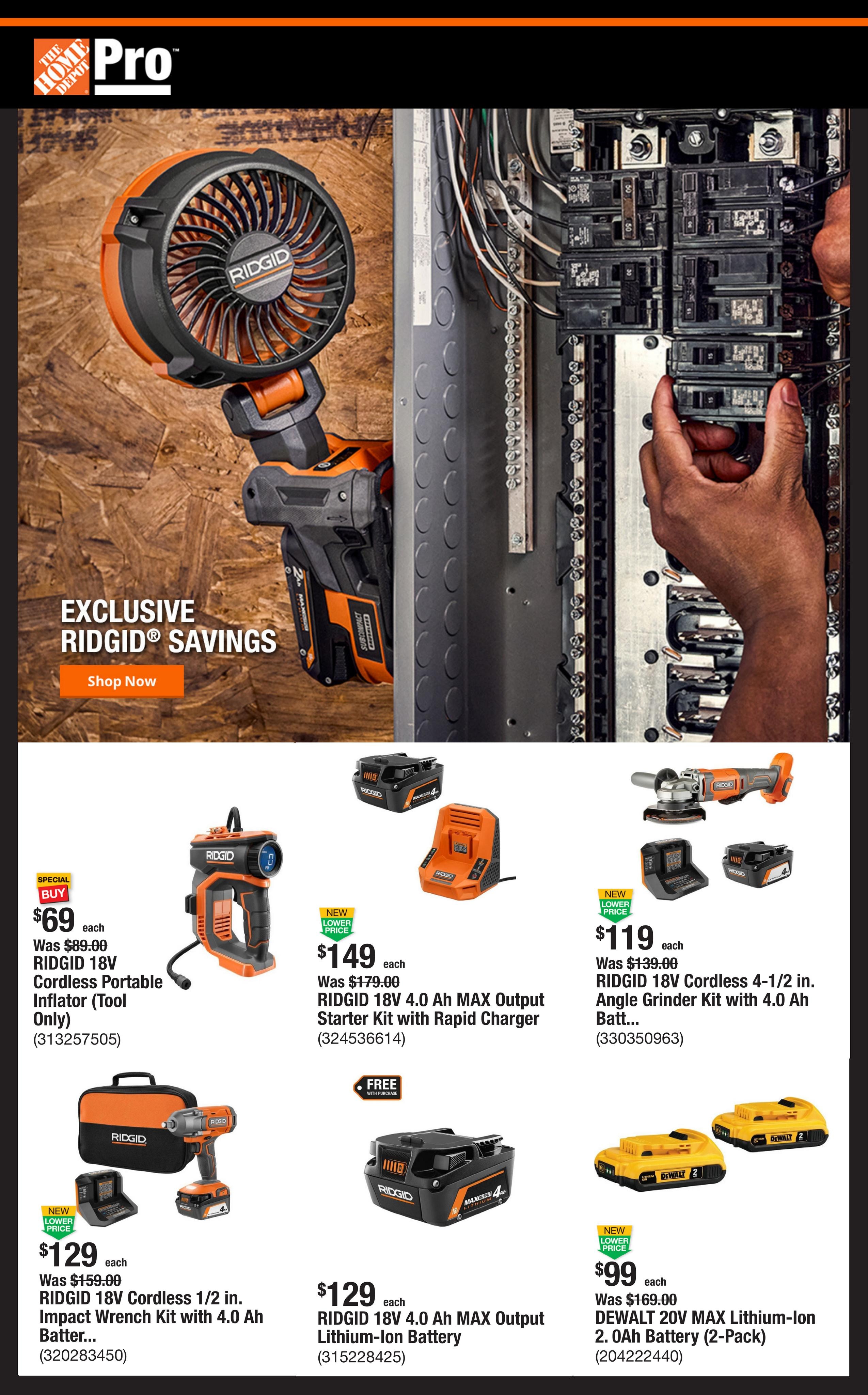 Home Depot (La Crosse, WI) Shop Pro Ad Flyer July 27 to August 3, 2026