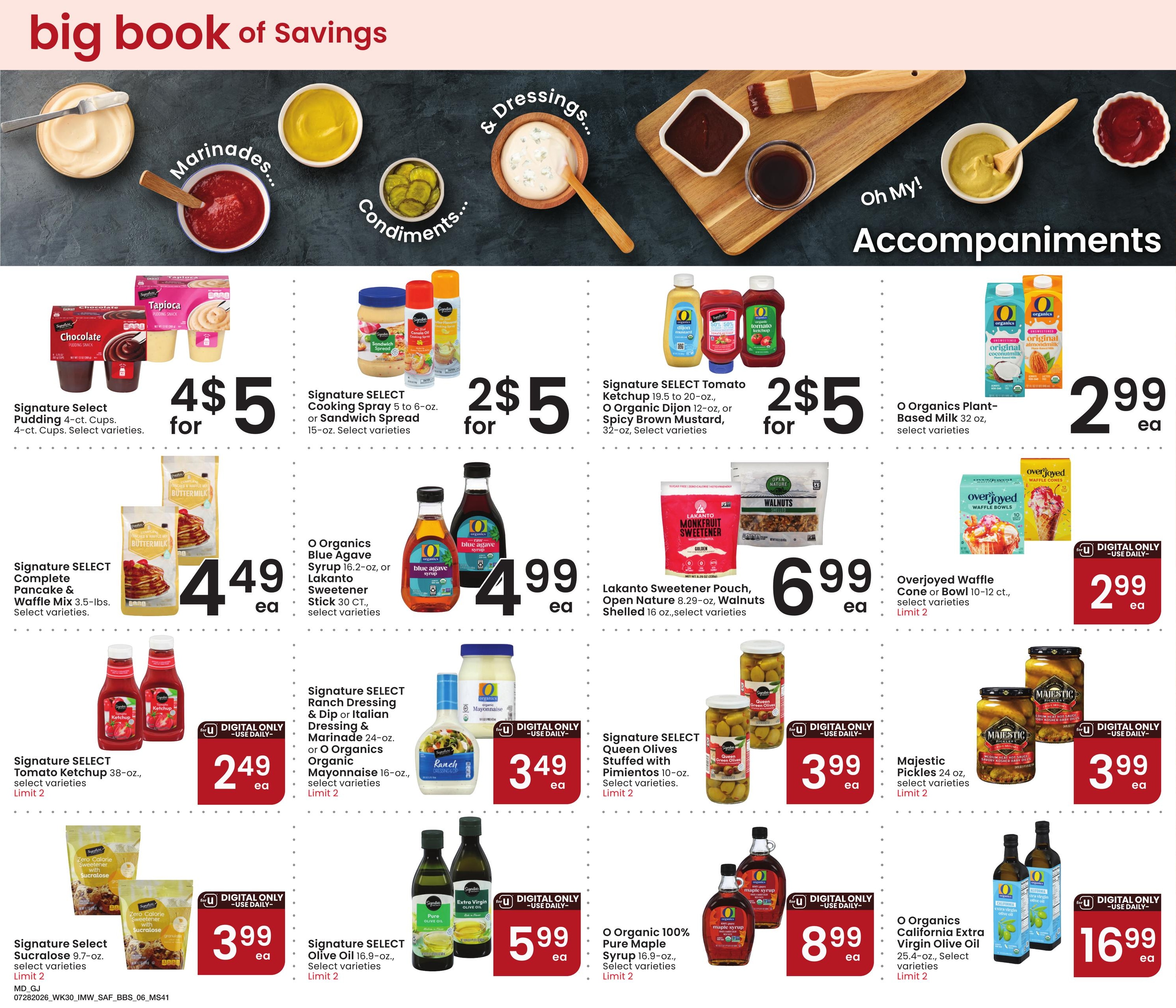 Safeway (Montrose–Hotchkiss Area, CO) Big Book of Savings Weekly Ad July 28 - August 24, 2026
