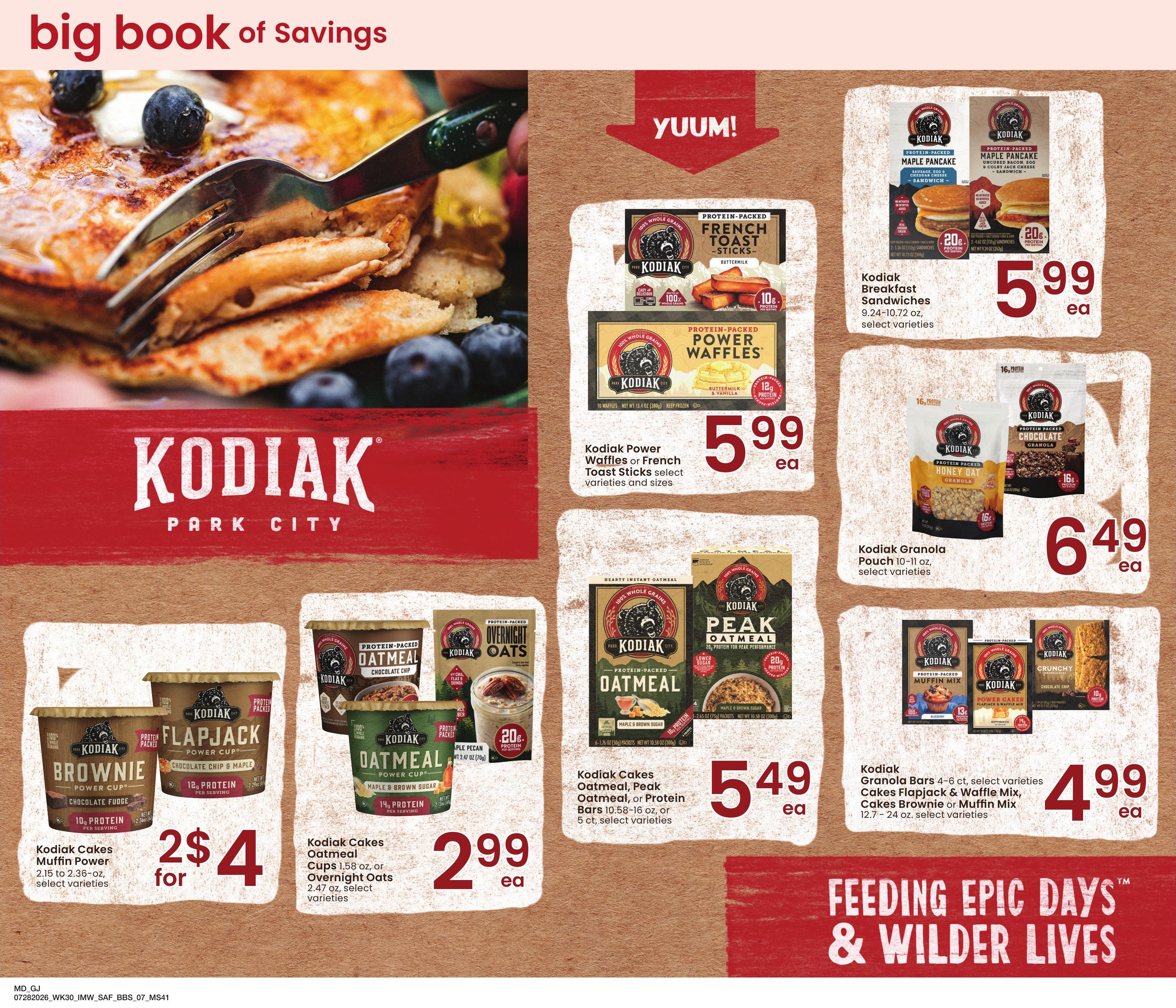 Safeway (Montrose–Hotchkiss Area, CO) Big Book of Savings Weekly Ad July 28 - August 24, 2026