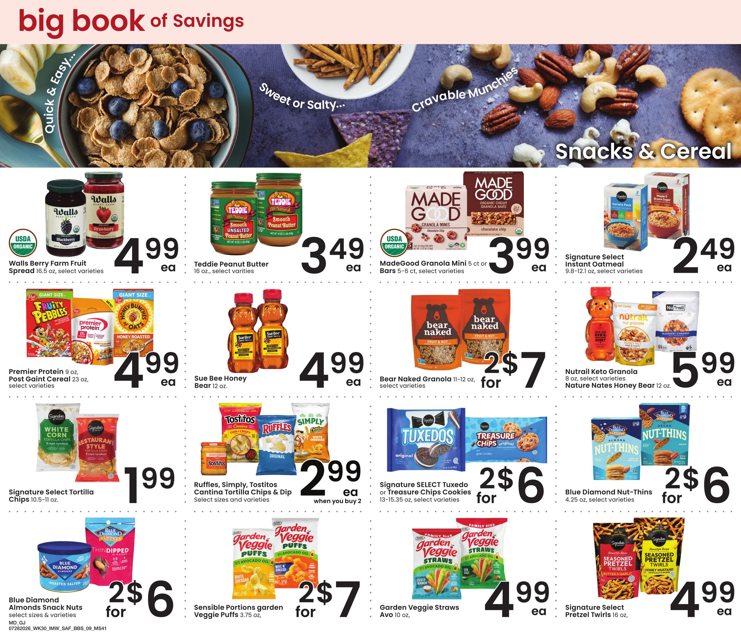 Safeway (Montrose–Hotchkiss Area, CO) Big Book of Savings Weekly Ad July 28 - August 24, 2026
