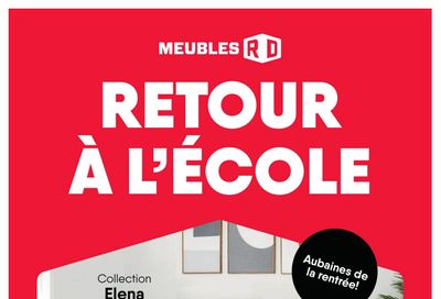 Meubles RD Flyer August 3 to 9