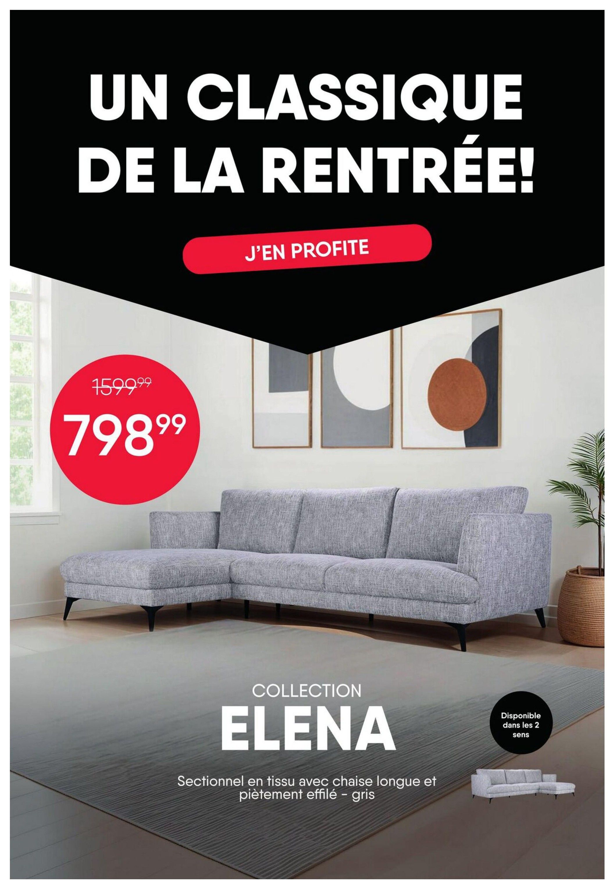 Meubles RD Flyer August 3 to 9