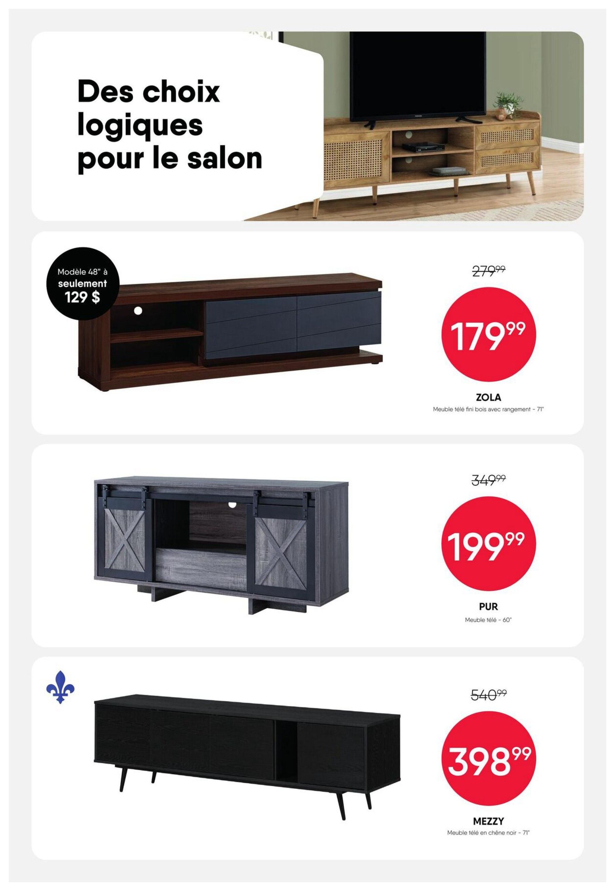 Meubles RD Flyer August 3 to 9