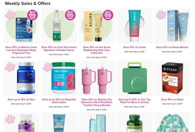 Well.ca Weekly Sales August 3 to 9