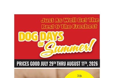 G&W Foods Weekly Ad July 29 - August 11, 2026