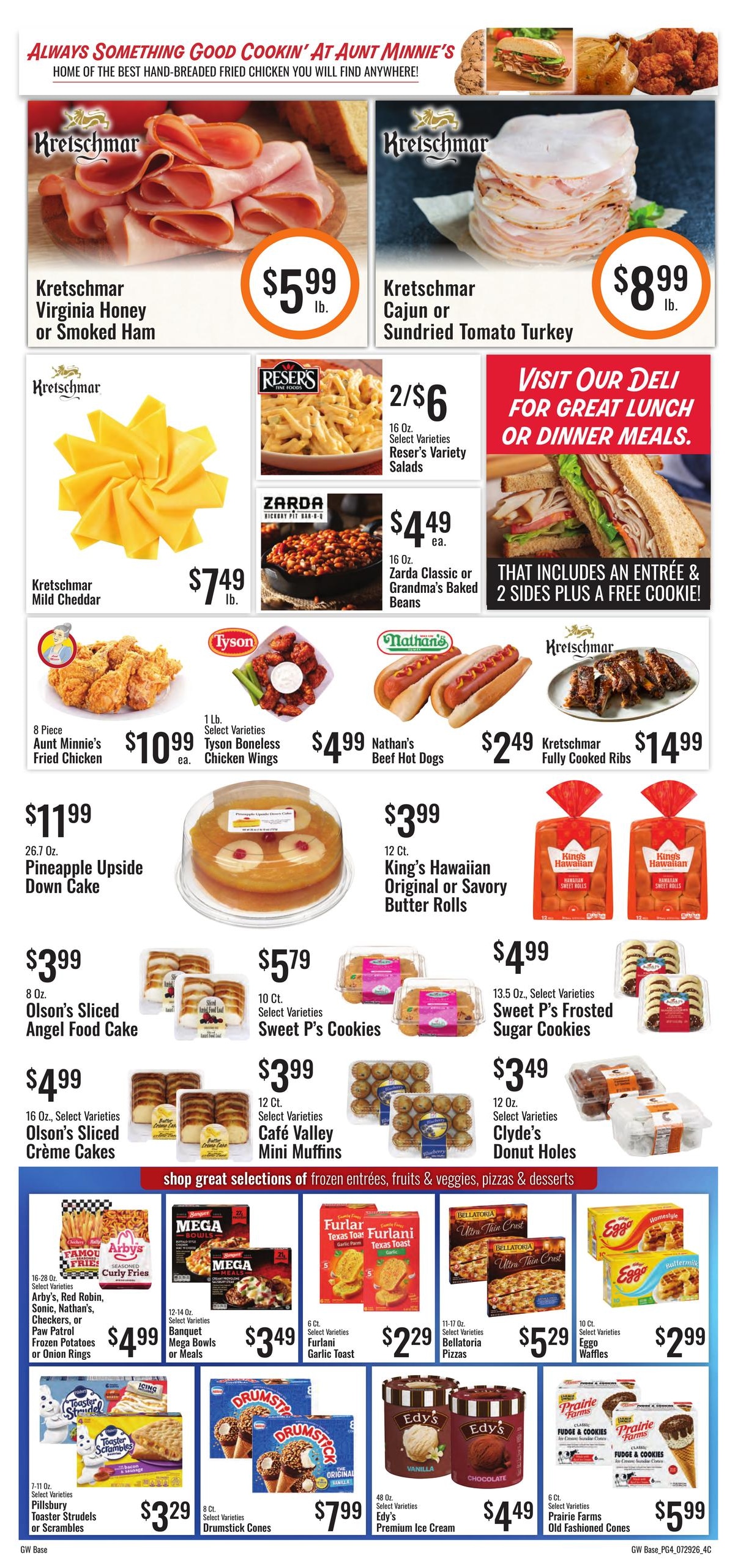 G&W Foods Weekly Ad July 29 - August 11, 2026