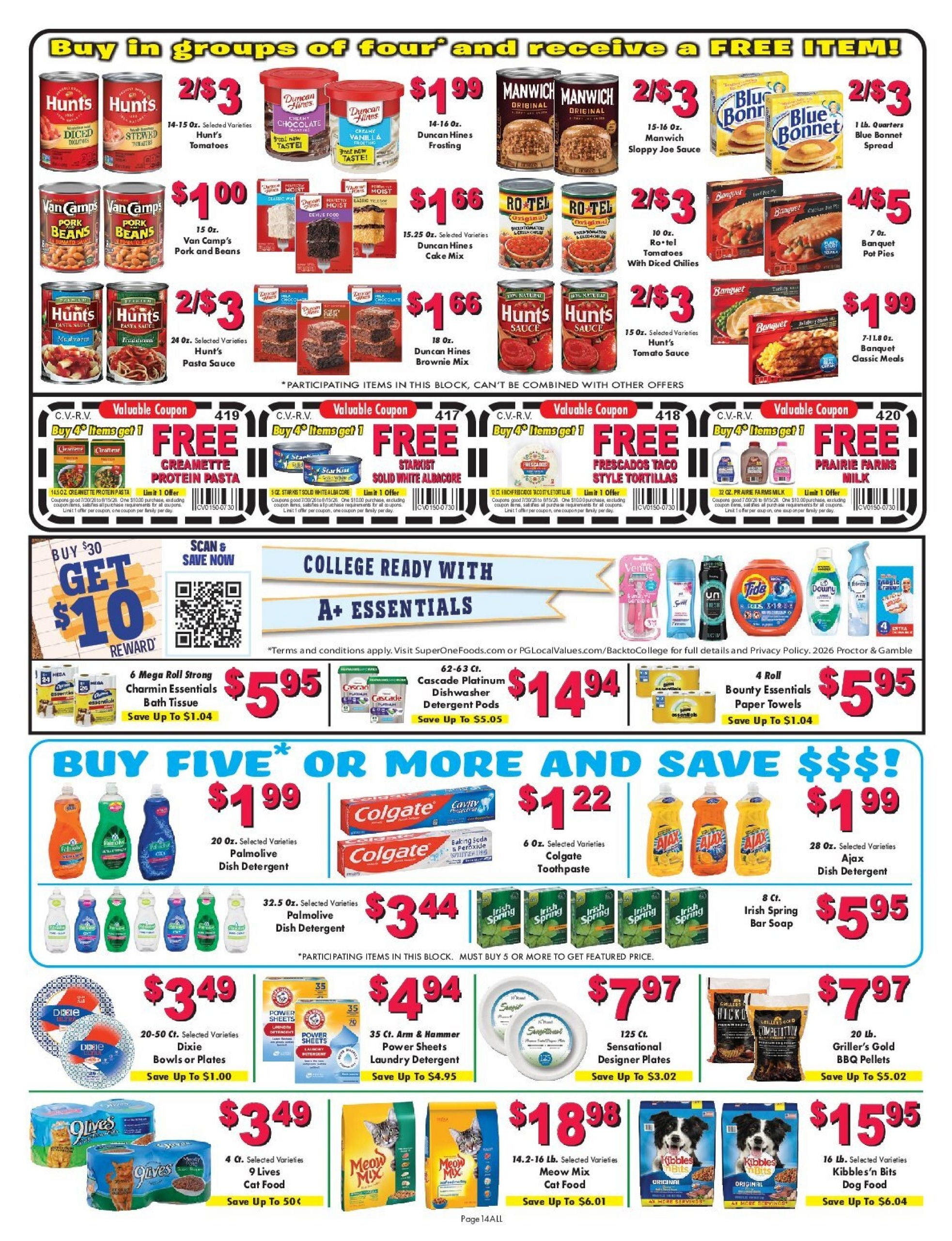Super One Foods (Bemidji-Brainerd Area, MN) Weekly Ad July 30 - August 15, 2026