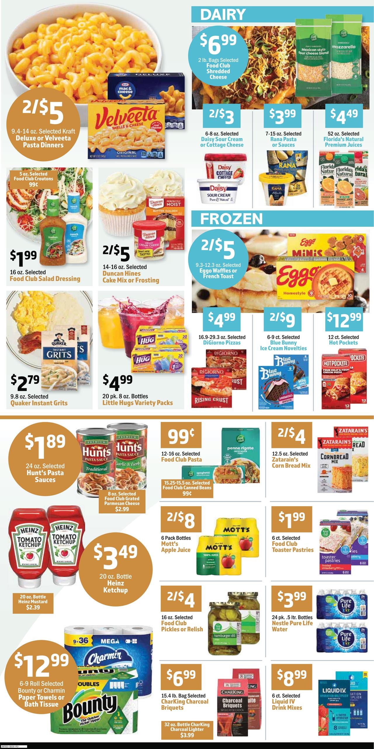 Russell's Food Center Weekly Ad August 3 - 9, 2026