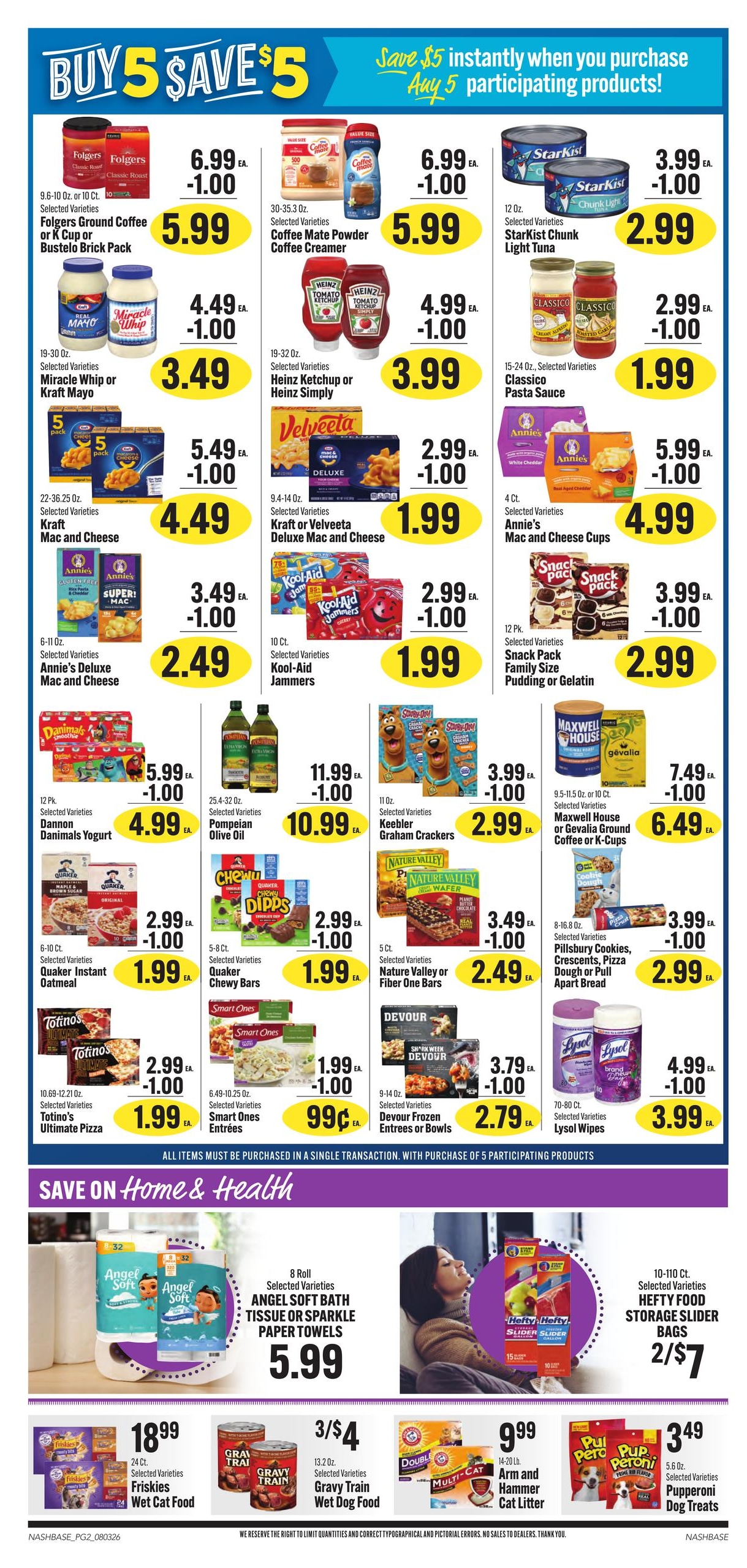 Reese's Food Store Piggly Wiggly Weekly Ad August 3 - 9, 2026