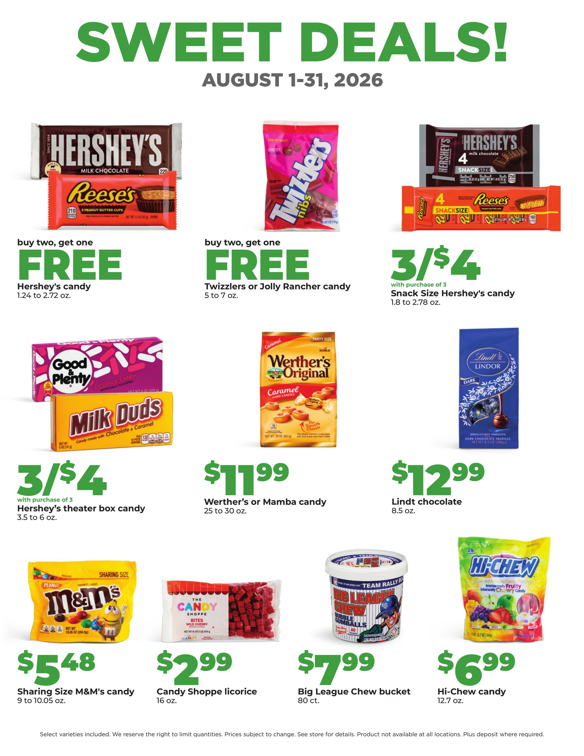 Hy-Vee (IA, IL) Weekly Ad August 1 - 31, 2026