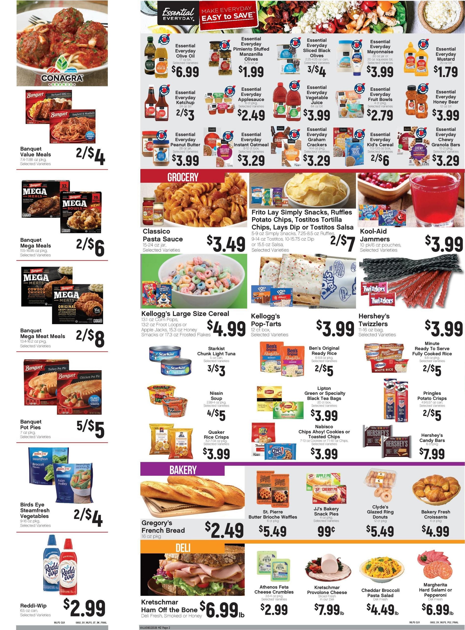 Juba's Supervalu (Madelia–Hanlontown Area, IA–MN) Weekly Ad August 3 - 9, 2026
