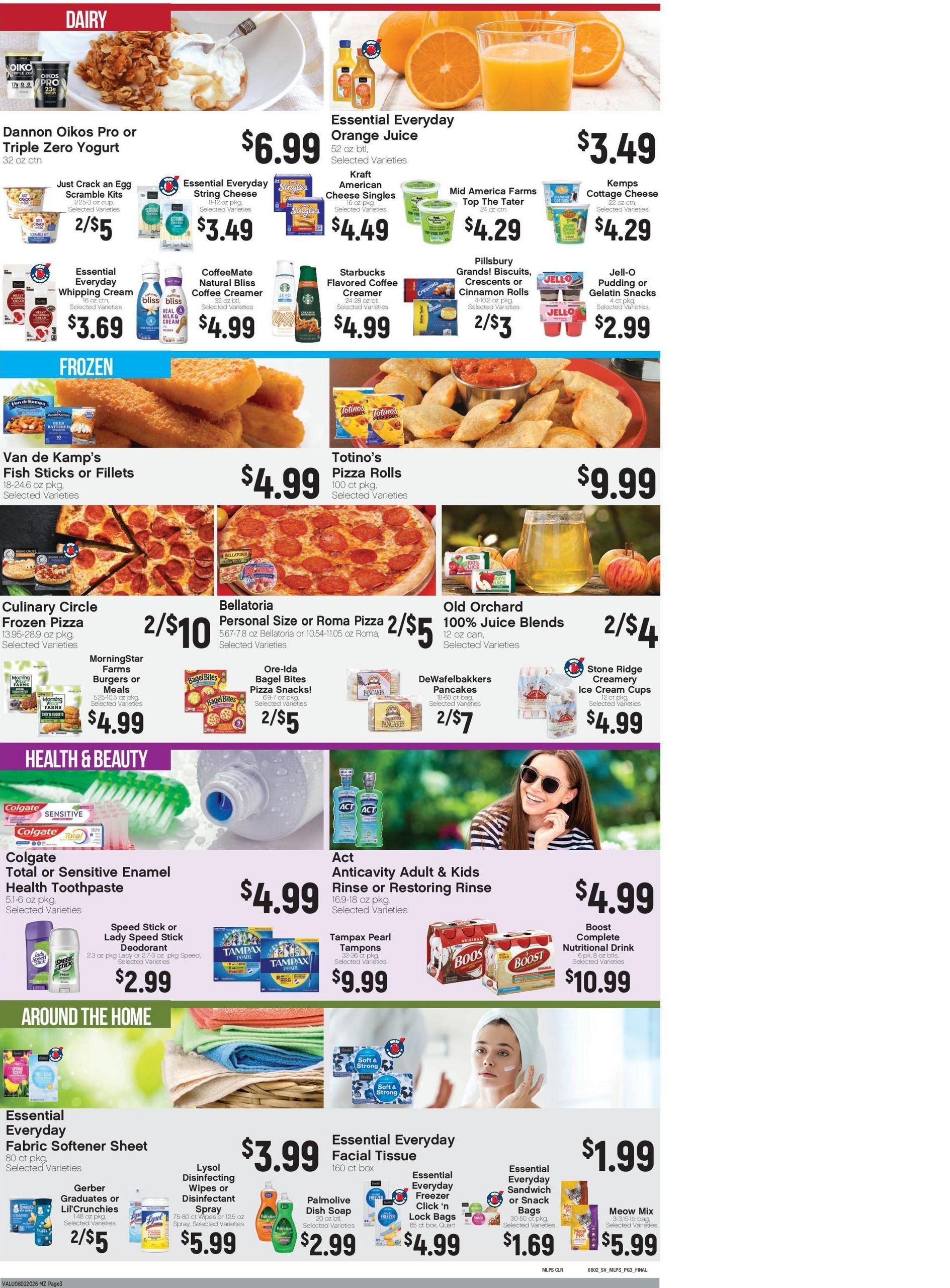 Juba's Supervalu (Madelia–Hanlontown Area, IA–MN) Weekly Ad August 3 - 9, 2026