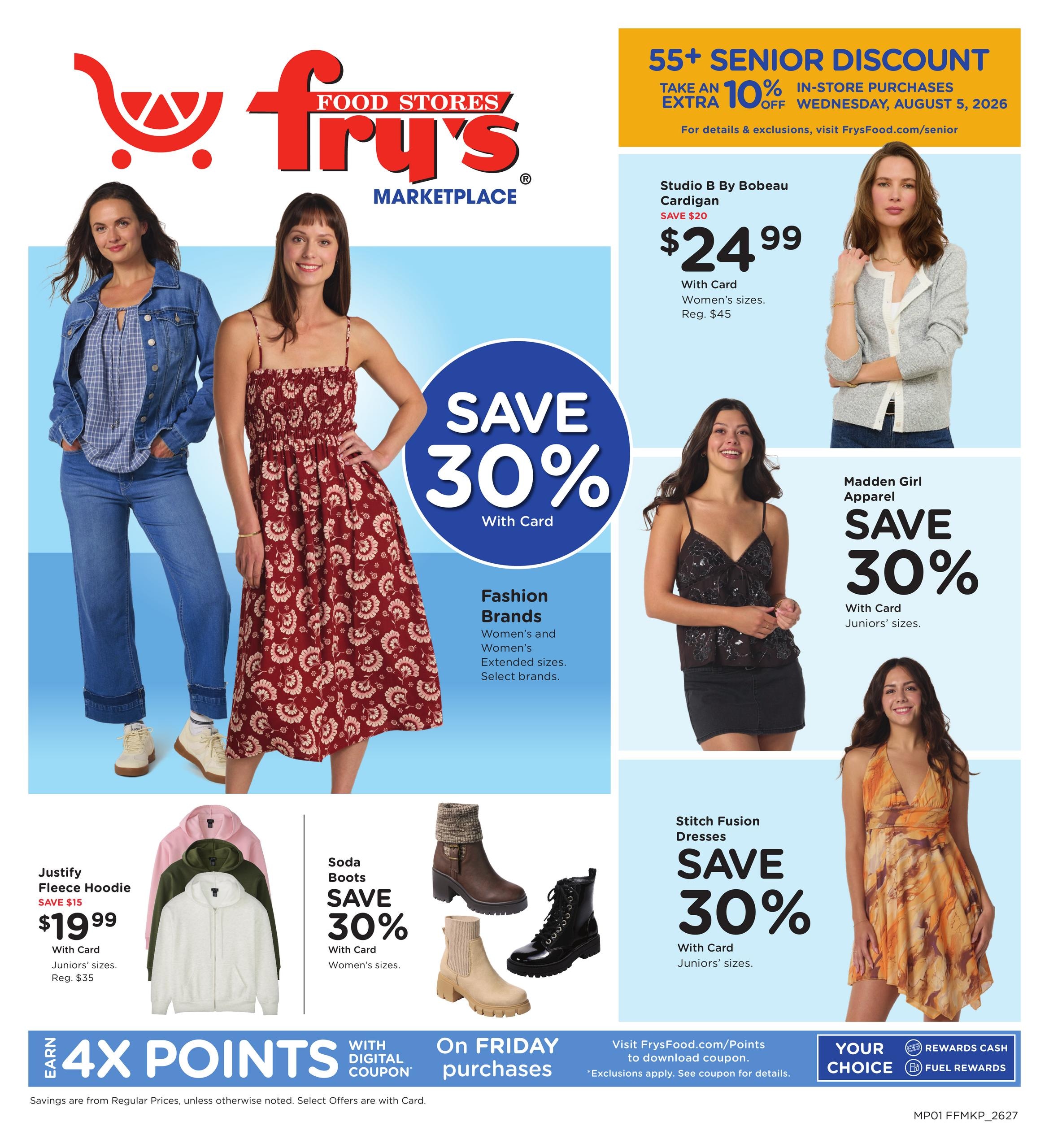 Fry's Food Stores Home & Apparel Weekly Ad August 5 - 18, 2026