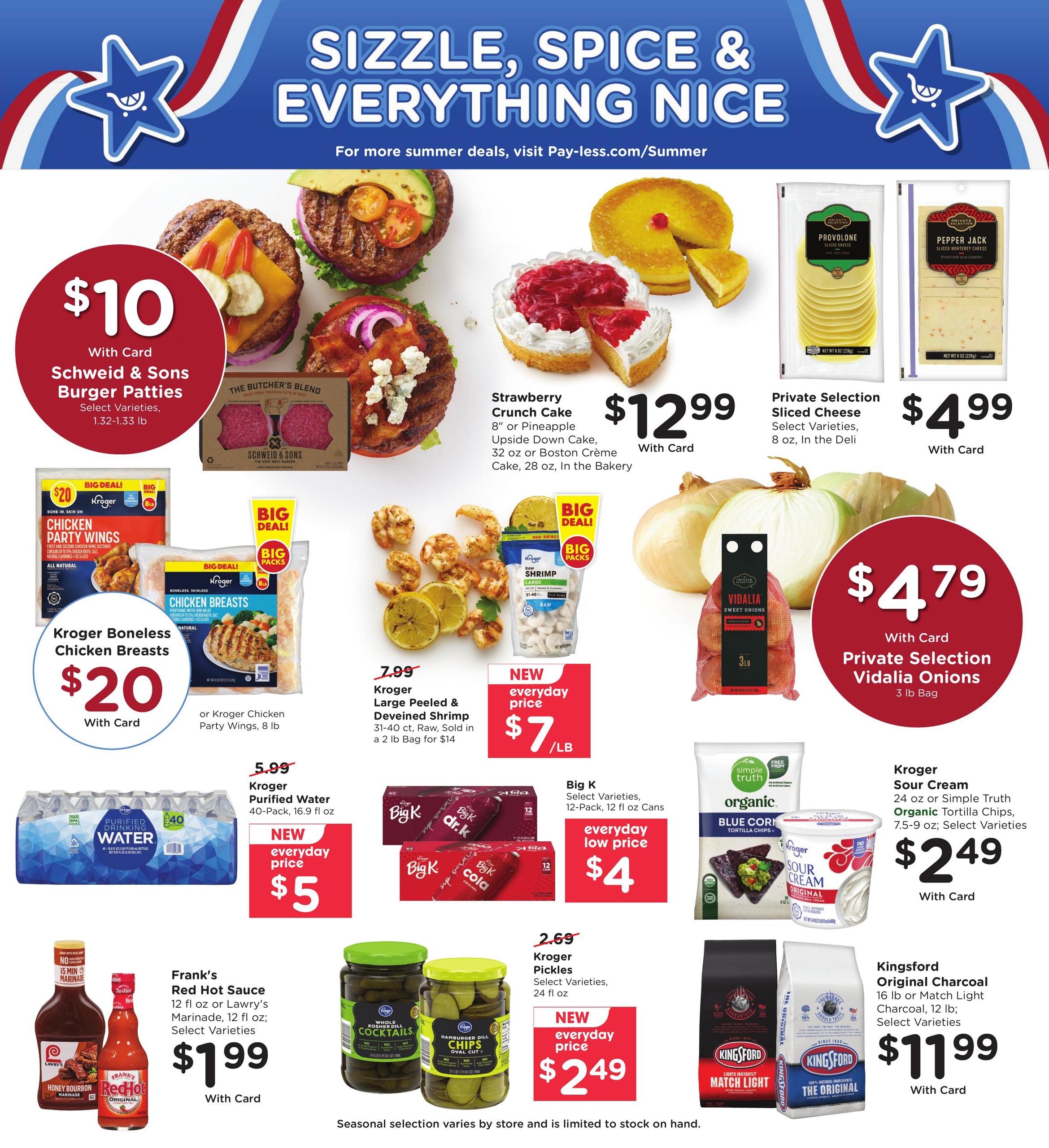 Pay Less Super Markets (Fishers–Mccordsville Area, IN) Weekly Ad August 5 - 11, 2026