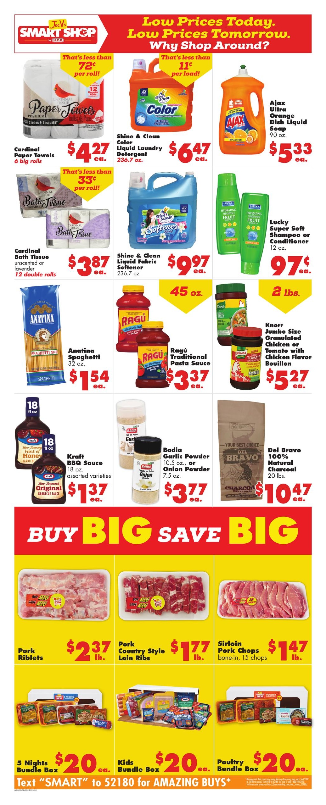 Joe V's Smart Shop (Pearland–Friendswood Area, TX) Weekly Ad August 5 - 11, 2026