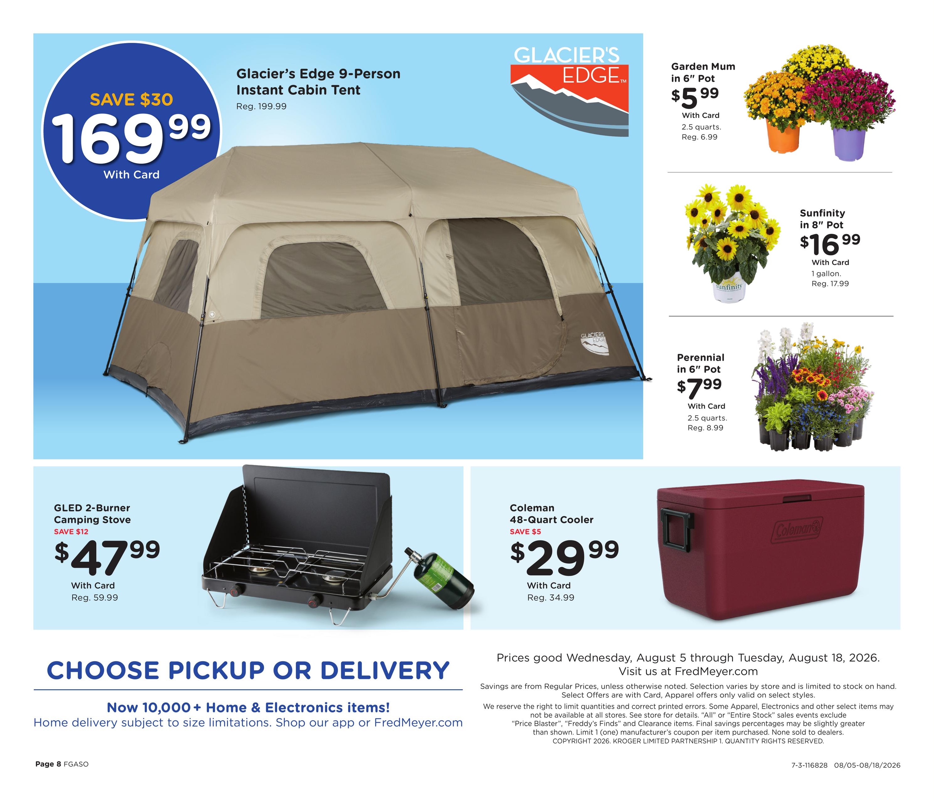 Fred Meyer Home & Apparel Weekly Ad August 5 - 18, 2026