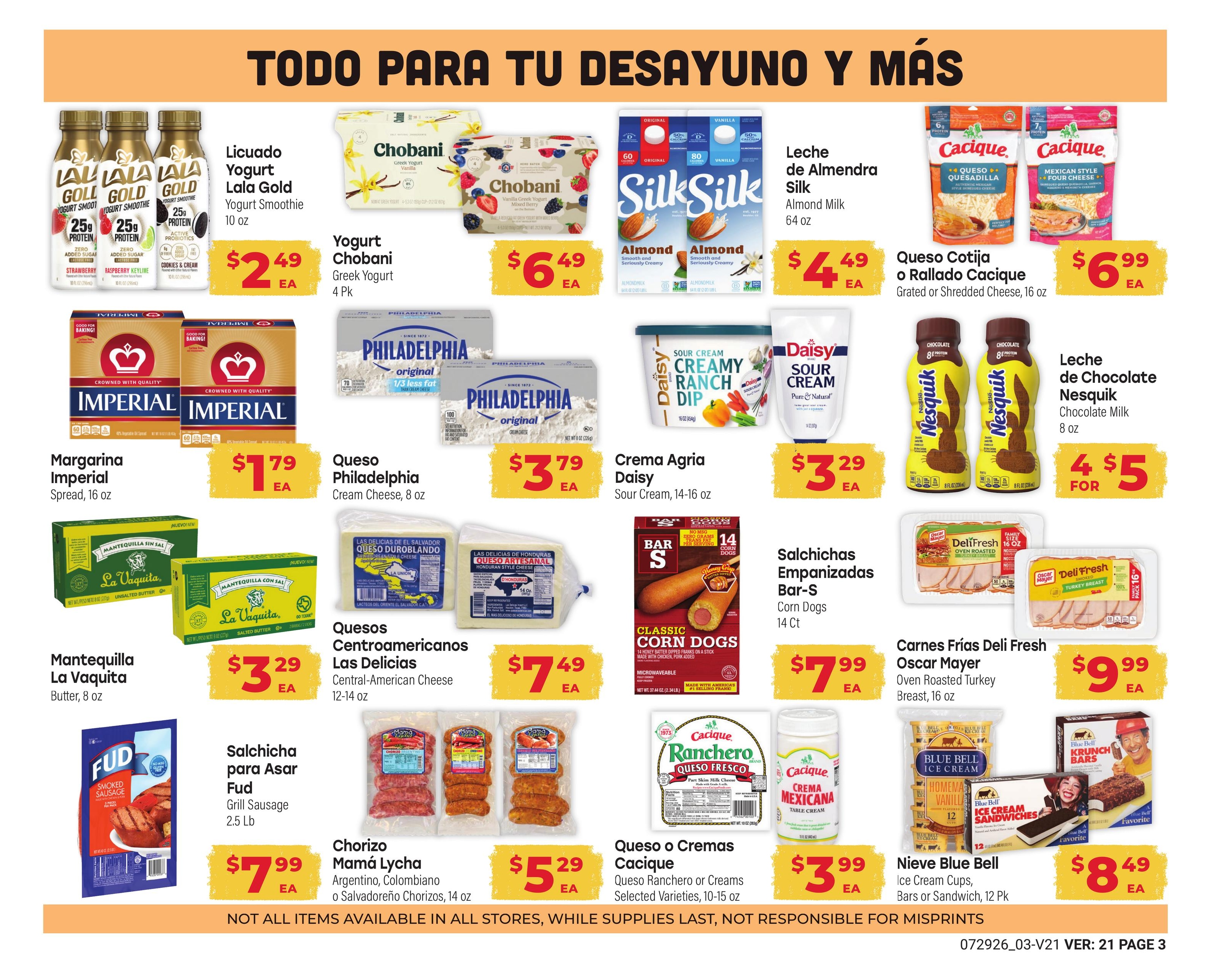 El Rancho Supermercado (Mesquite–Coppell Area, TX) Weekly Ad July 29 - September 1, 2026